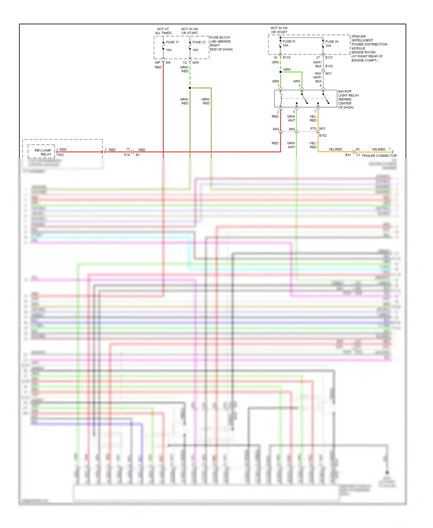 Wiring diagram nca for Nissan Armada I facelift (2007-2016) (20 of 20)