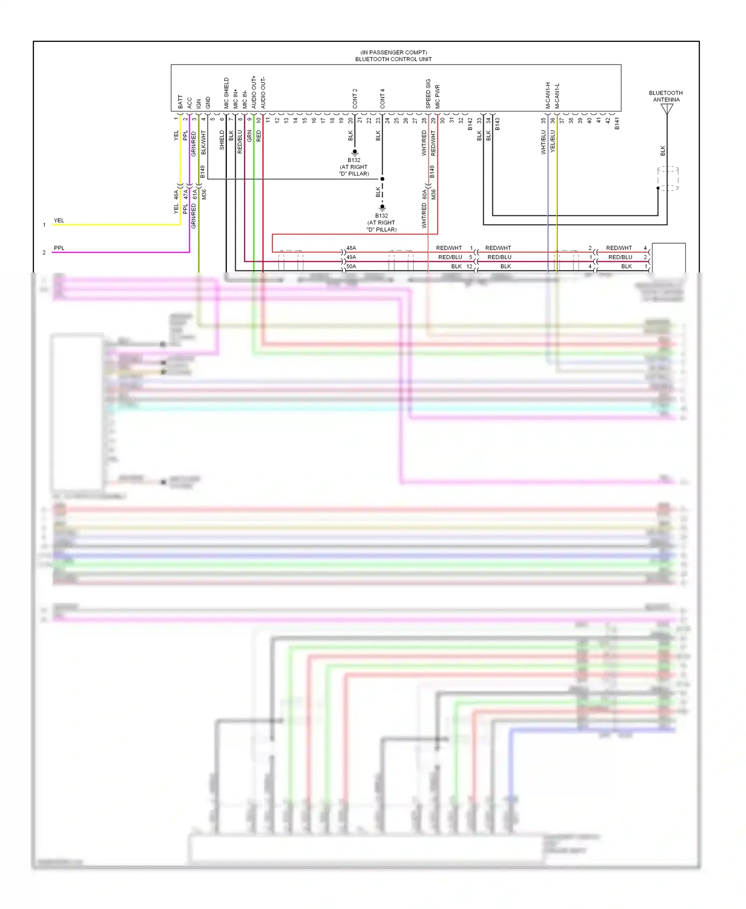 Wiring diagram nca for Nissan Armada I facelift (2007-2016) (19 of 20)