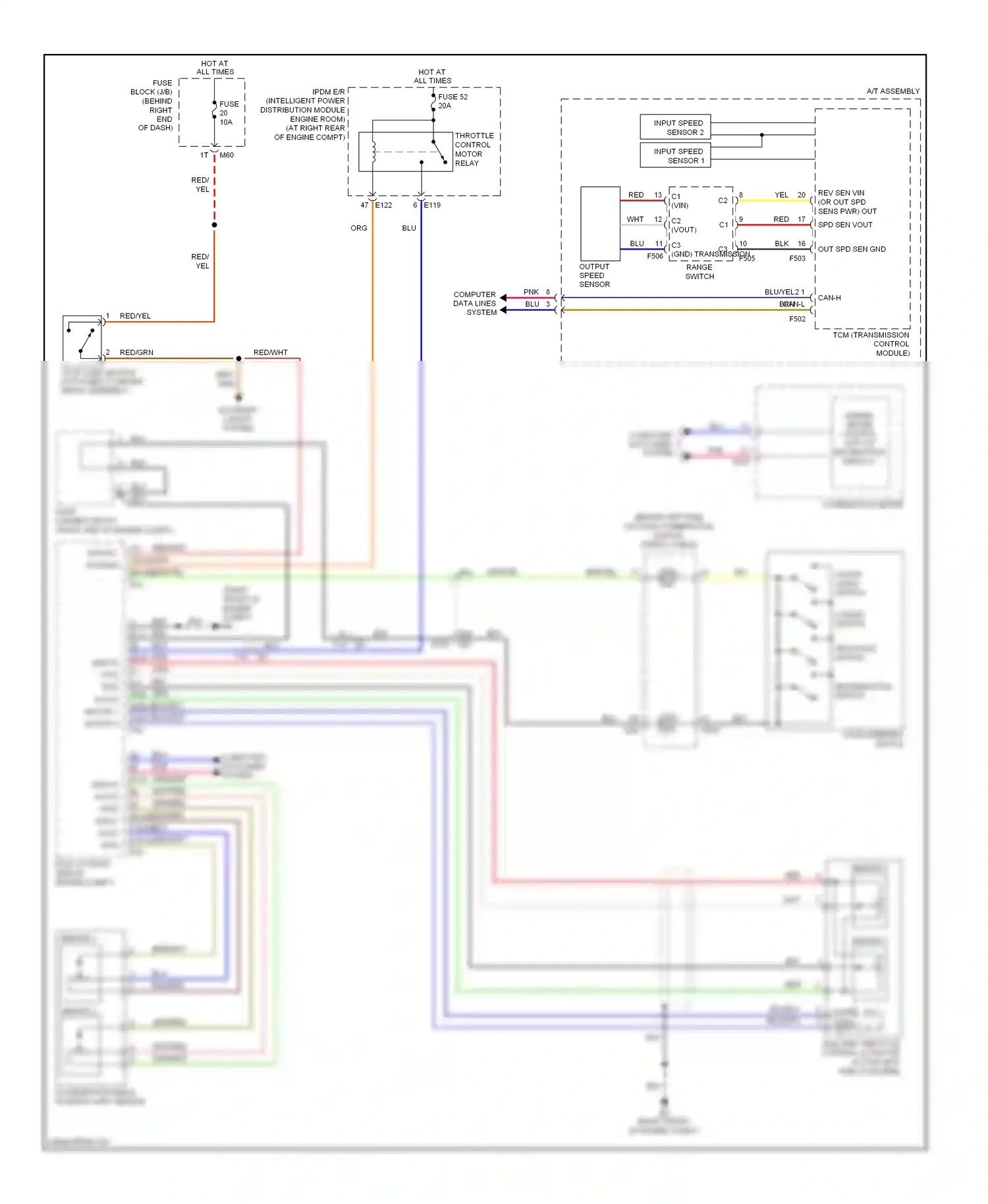Wiring diagram org/ for Nissan Armada I facelift (2007-2016) (5 of 62)