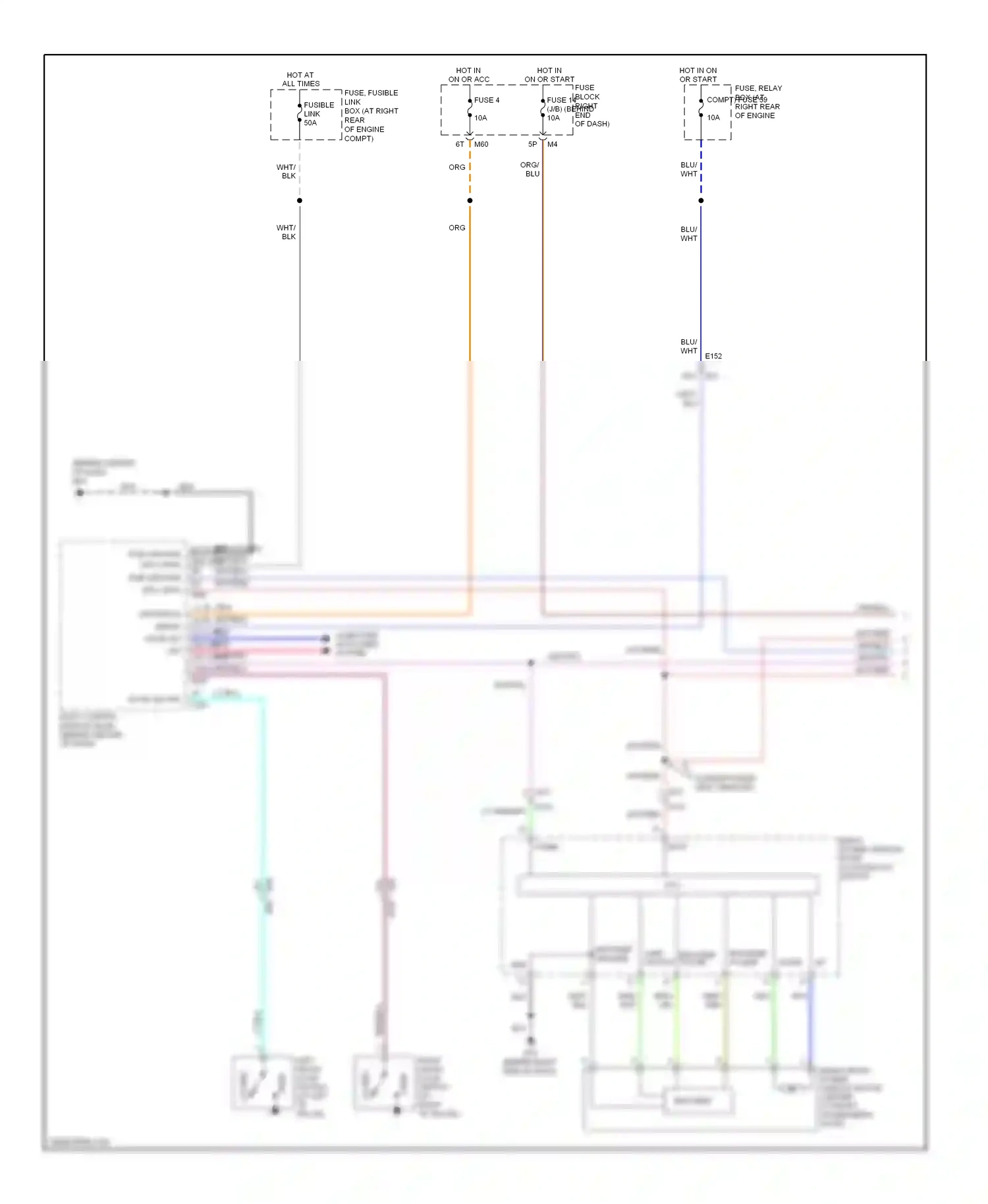 Wiring diagram red/blu for Nissan Armada I facelift (2007-2016) (30 of 41)