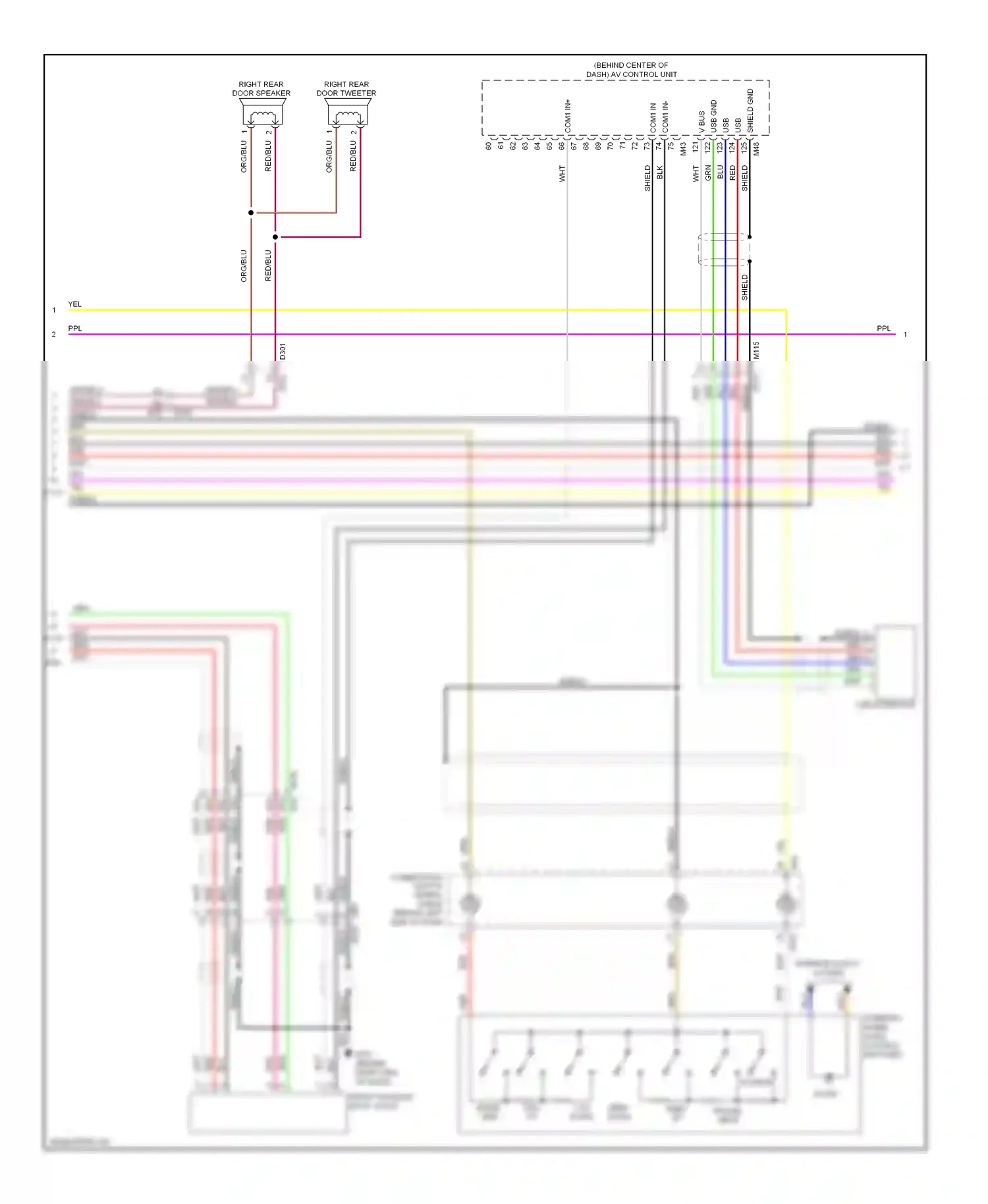 Nissan Armada I facelift (2007-2016) source wiring diagram  (1 of 4)