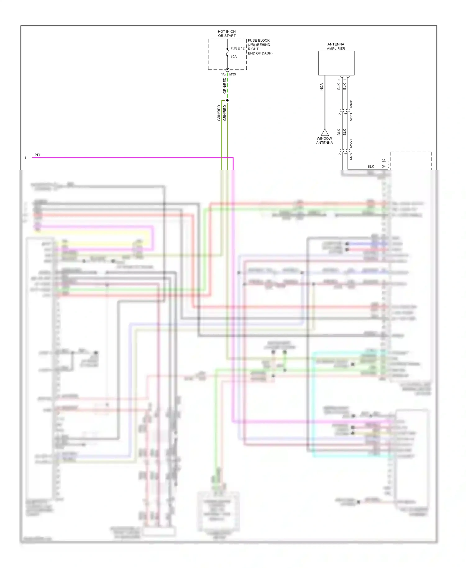 Wiring diagram sw gnd cd eject for Nissan Armada I facelift (2007-2016) (1 of 1)