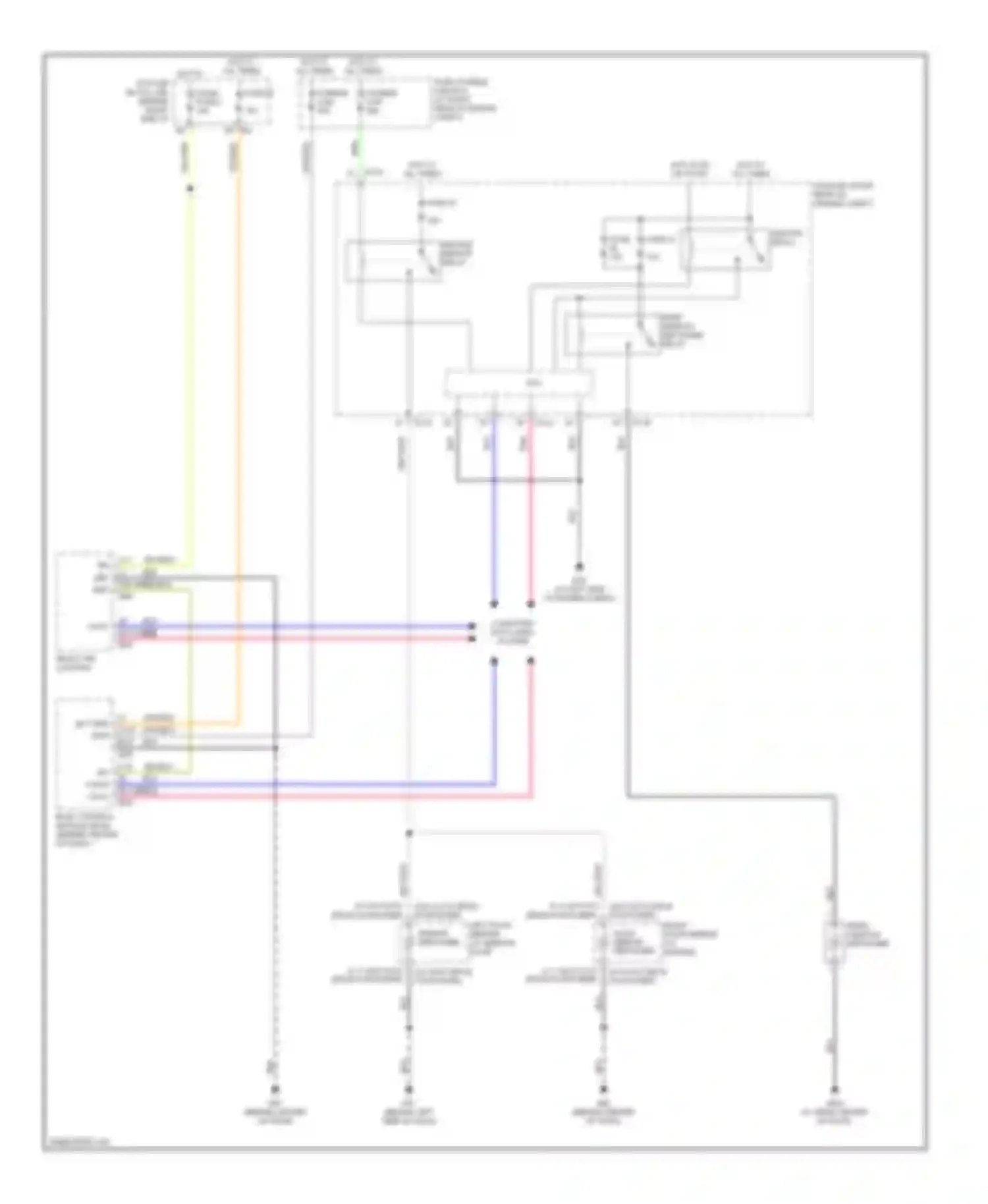 Armada Nissan I (2003-2007): Defoggers circuit