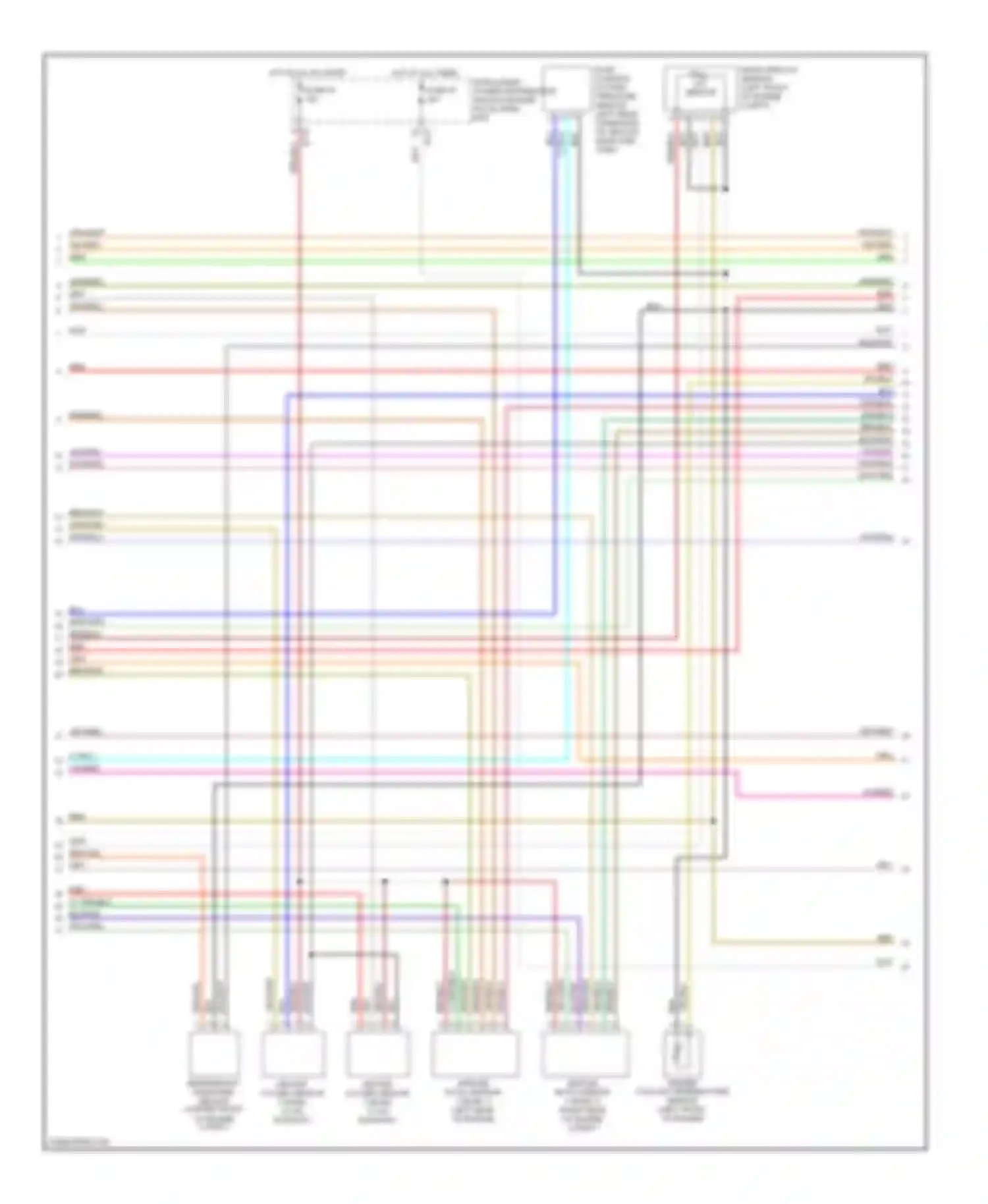 Armada Nissan I (2003-2007): Wiring diagram engine performance 5.6l (3 of 4)