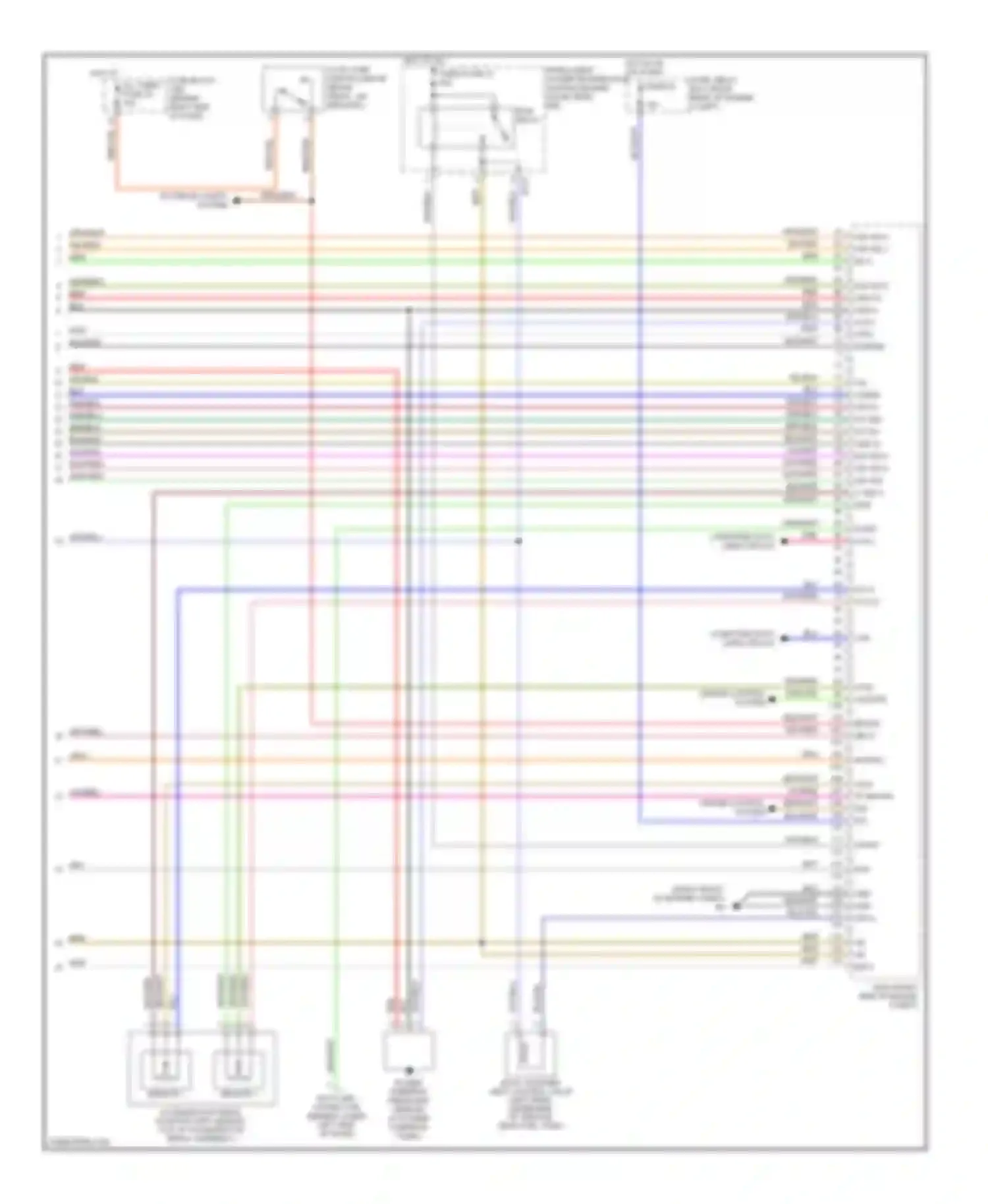 Armada Nissan I (2003-2007): Wiring diagram engine performance 5.6l (4 of 4)