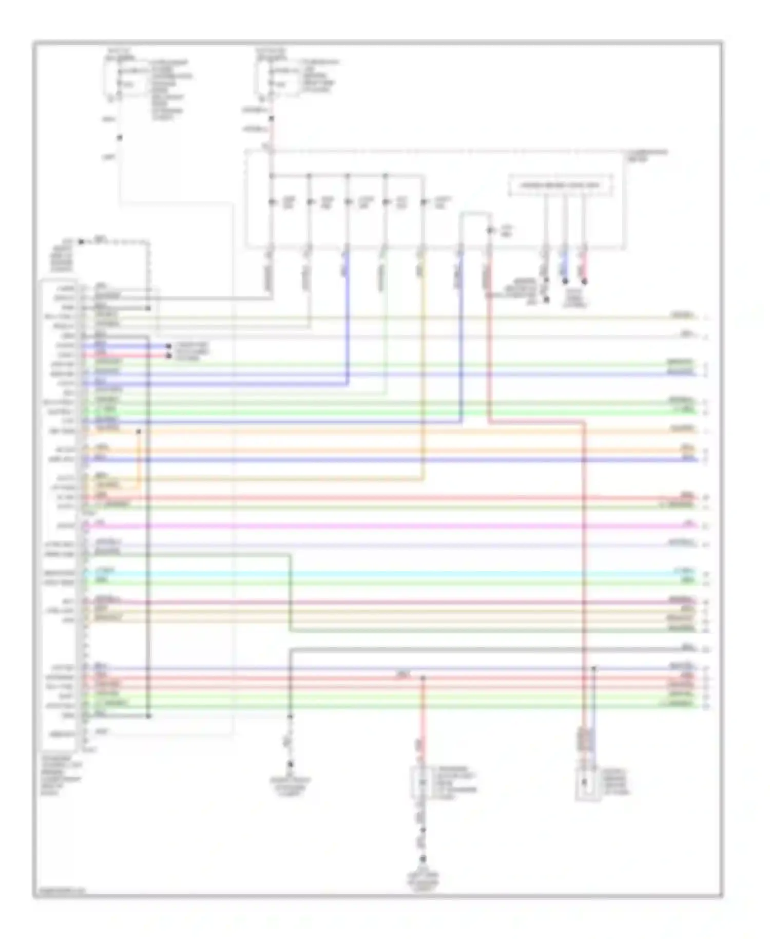 Armada Nissan I (2003-2007): 4wd circuit (1 of 2)
