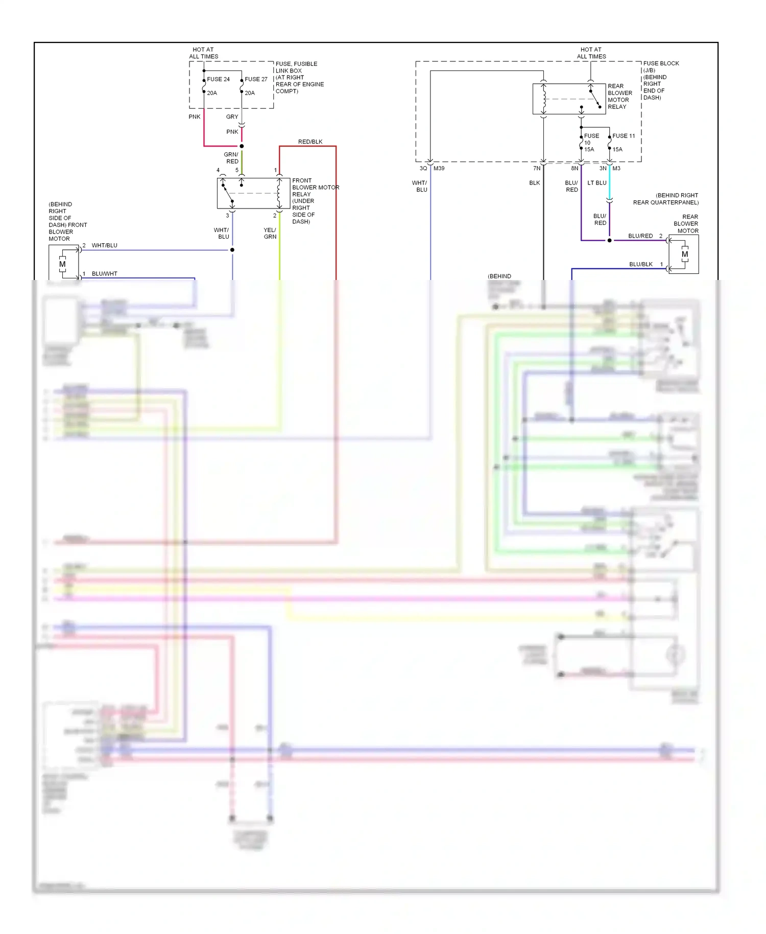 Wiring diagram blk for Nissan Armada I (2003-2007) (9 of 79)