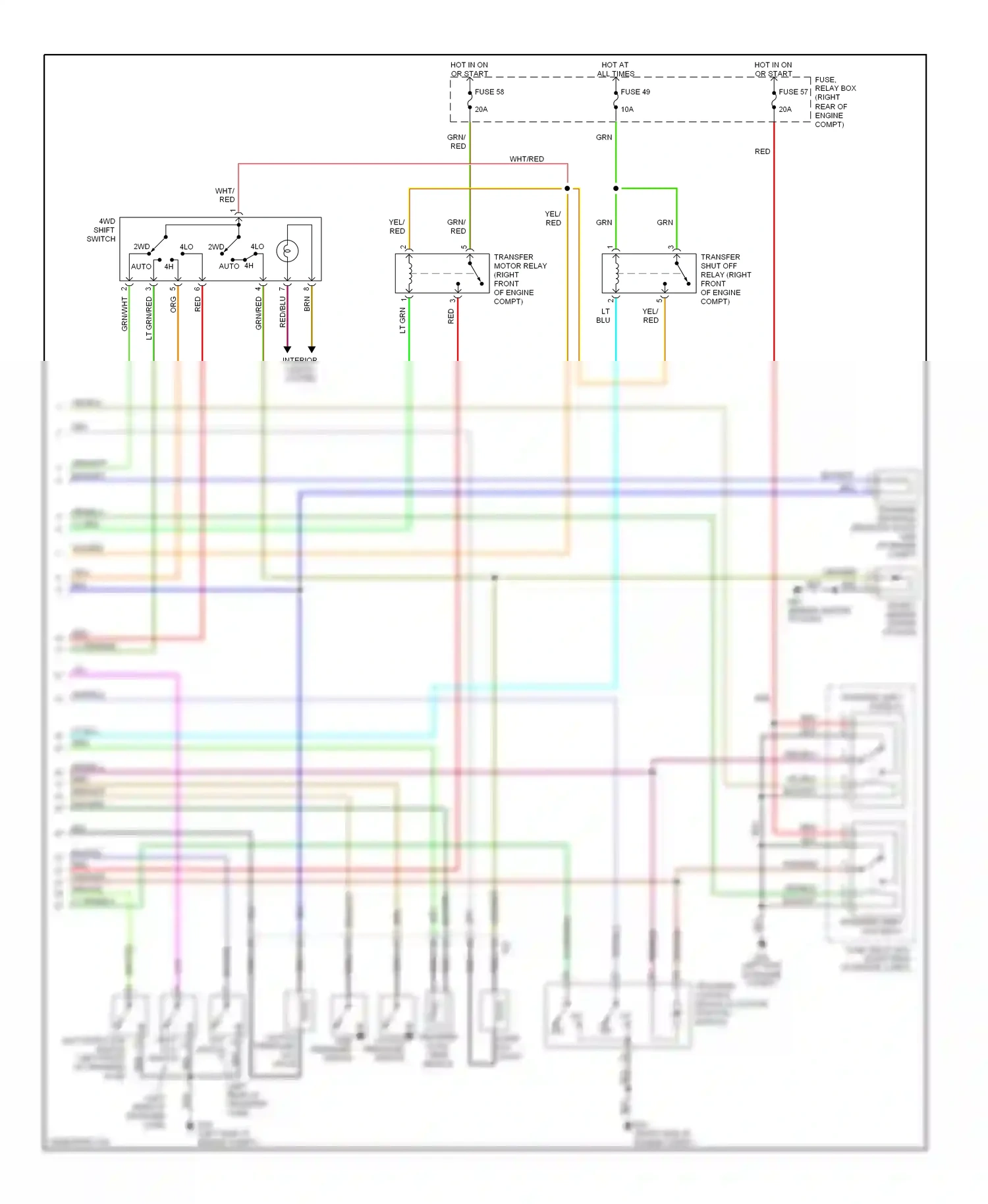 Wiring diagram blk for Nissan Armada I (2003-2007) (72 of 79)