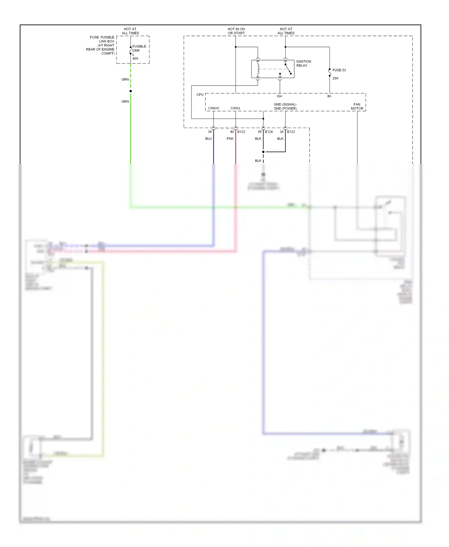 Wiring diagram blu for Nissan Armada I (2003-2007) (13 of 70)