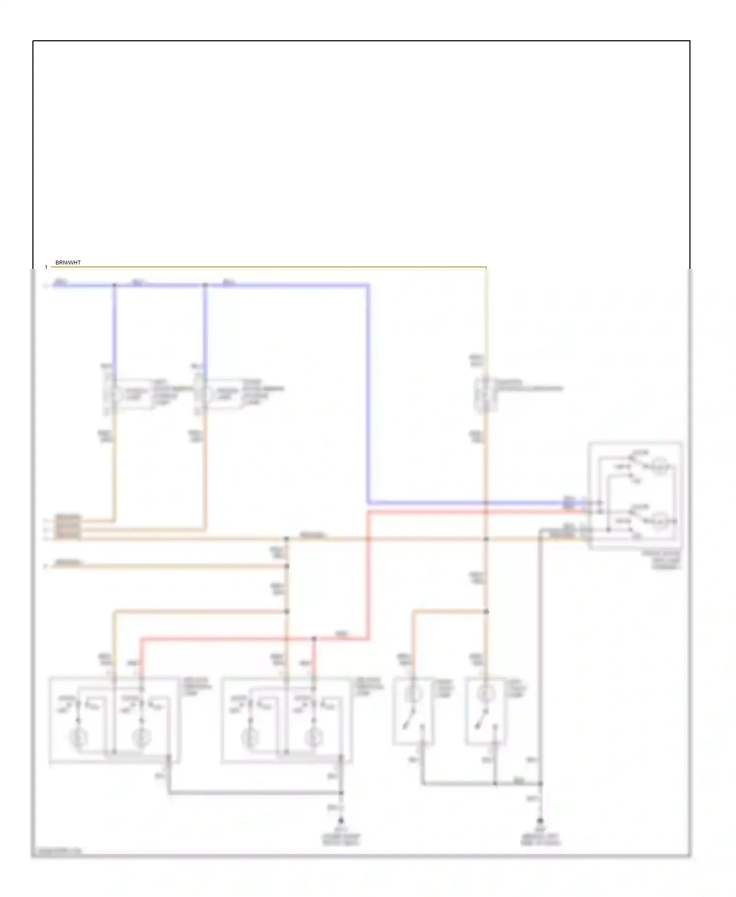 Wiring diagram blu for Nissan Armada I (2003-2007) (31 of 70)