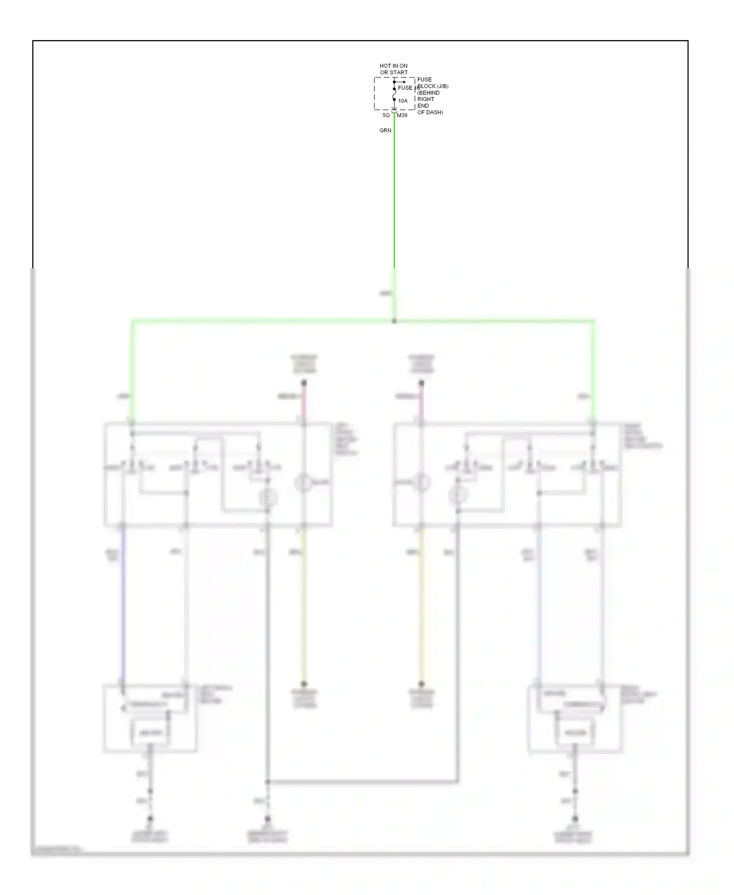 Wiring diagram blu for Nissan Armada I (2003-2007) (41 of 70)