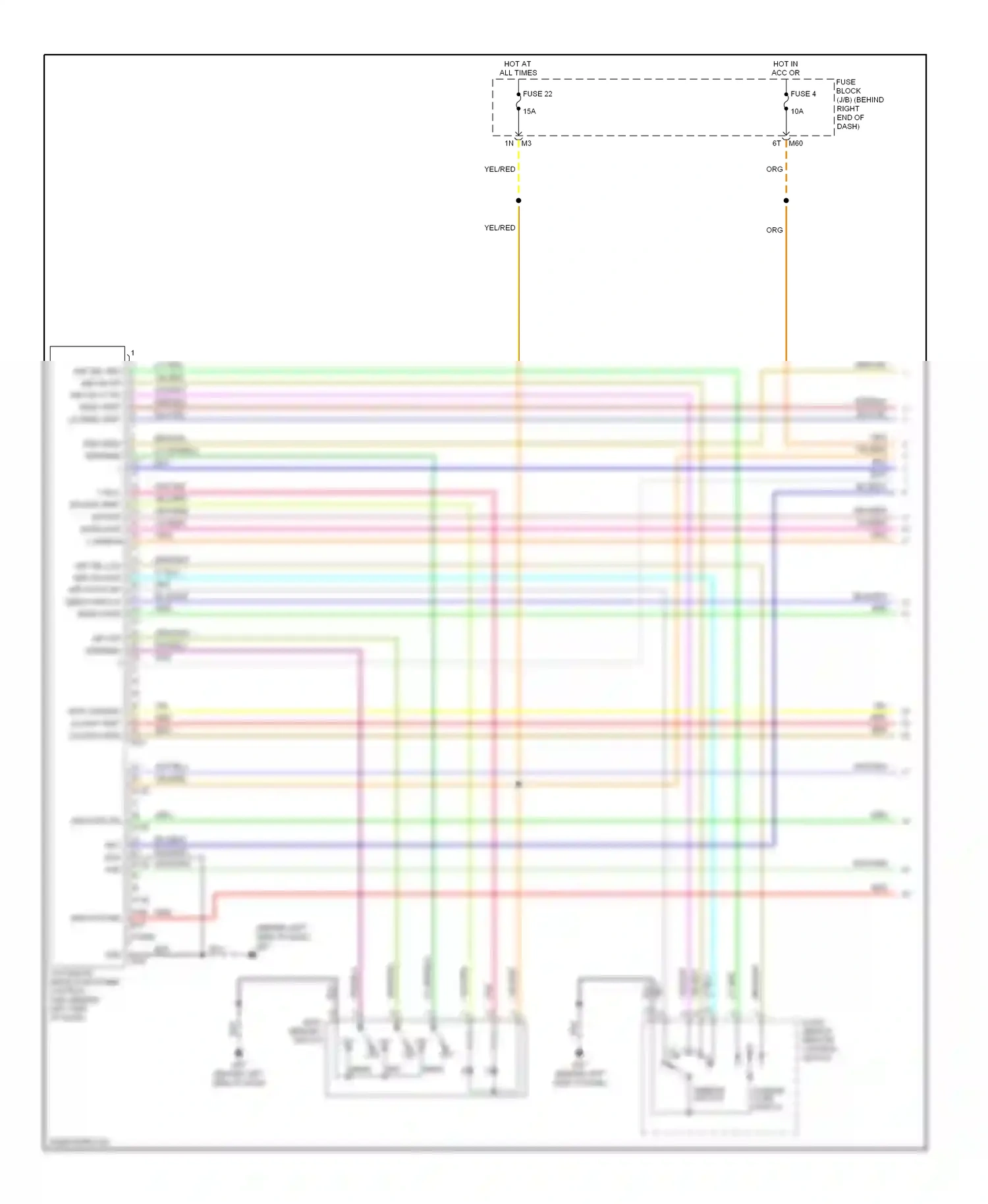 Wiring diagram change over switch for Nissan Armada I (2003-2007) (1 of 1)