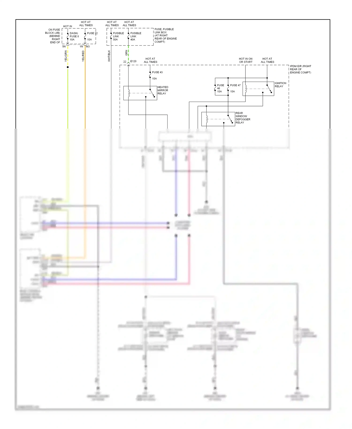 Wiring diagram computer data lines system for Nissan Armada I (2003-2007) (6 of 24)