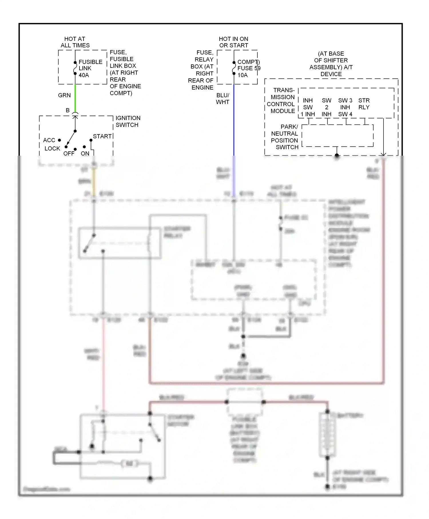 Wiring diagram off on for Nissan Armada I (2003-2007) (1 of 1)