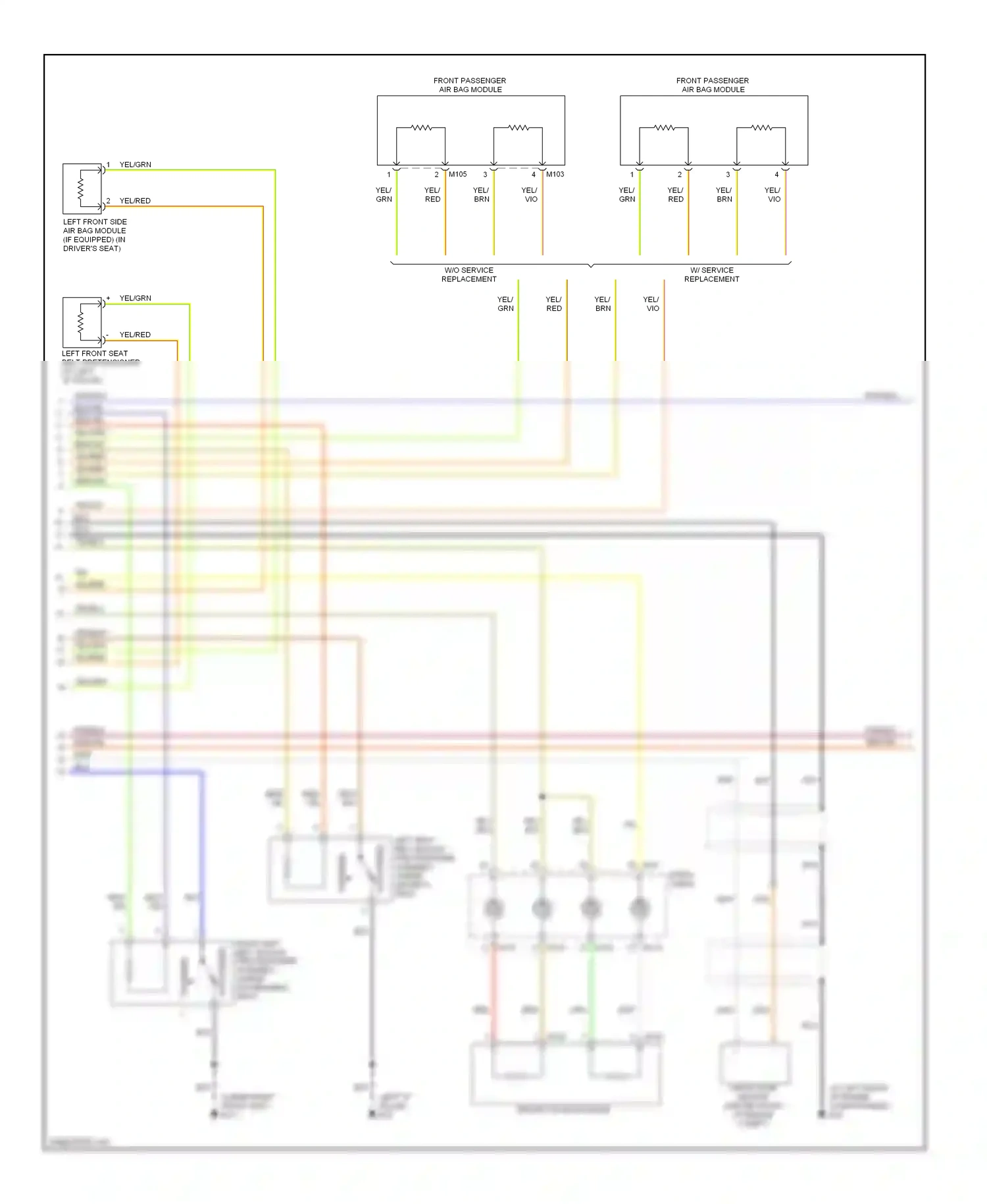 Wiring diagram org/blk for Nissan Armada I (2003-2007) (17 of 17)
