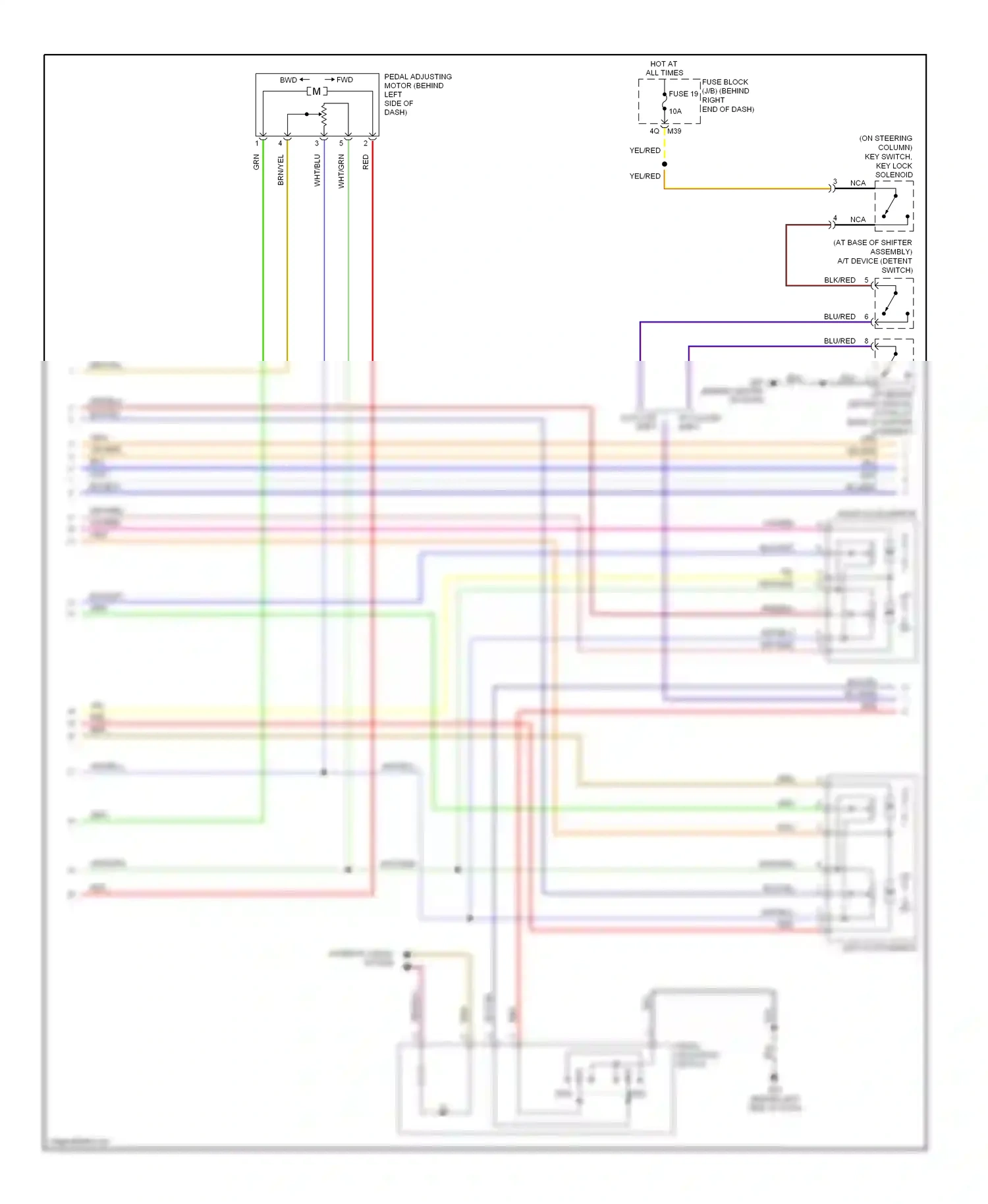 Wiring diagram red/blu for Nissan Armada I (2003-2007) (16 of 36)