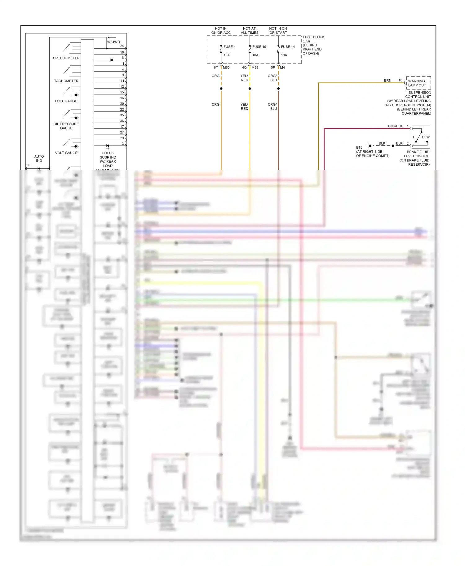 Wiring diagram transmissions system for Nissan Armada I (2003-2007) (1 of 3)