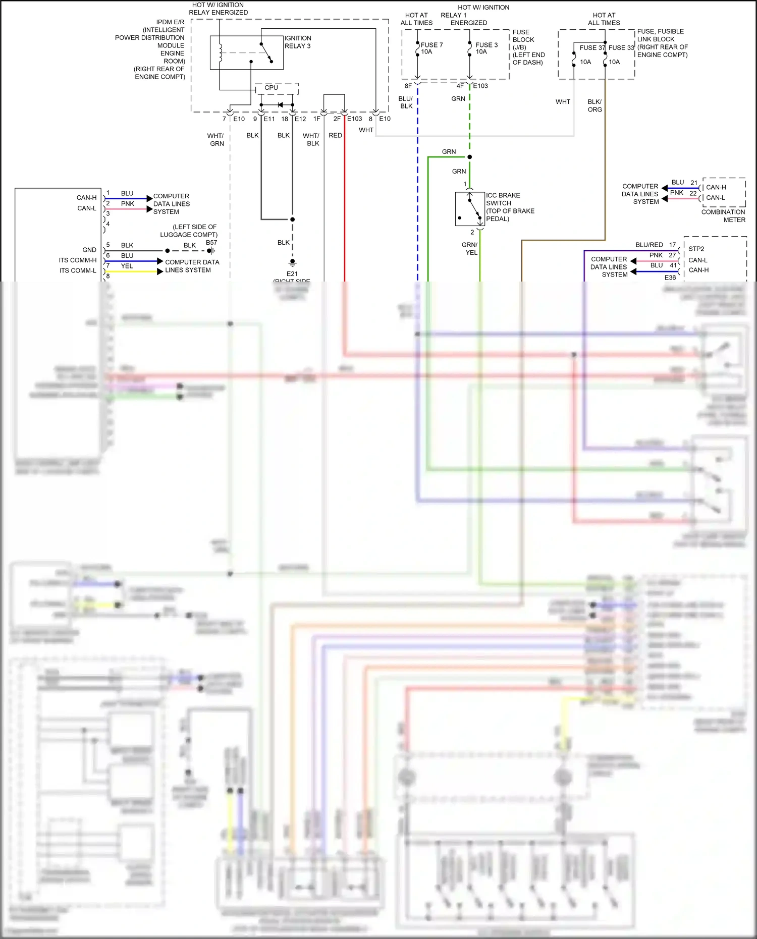 Wiring diagram accelerate, for Nissan Armada II (2016-2020) (1 of 1)