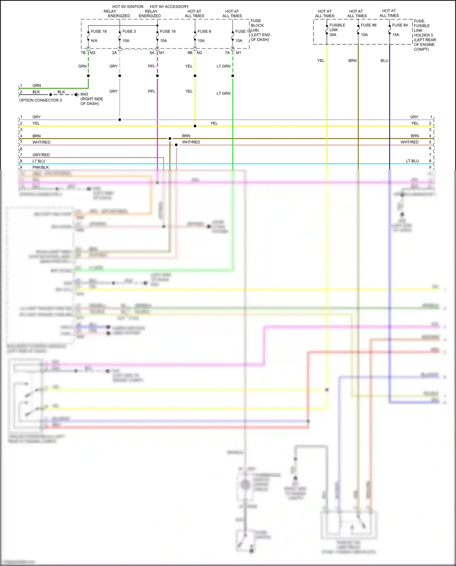 Wiring diagram computer data lines system for Nissan Armada II (2016-2020) (28 of 58)