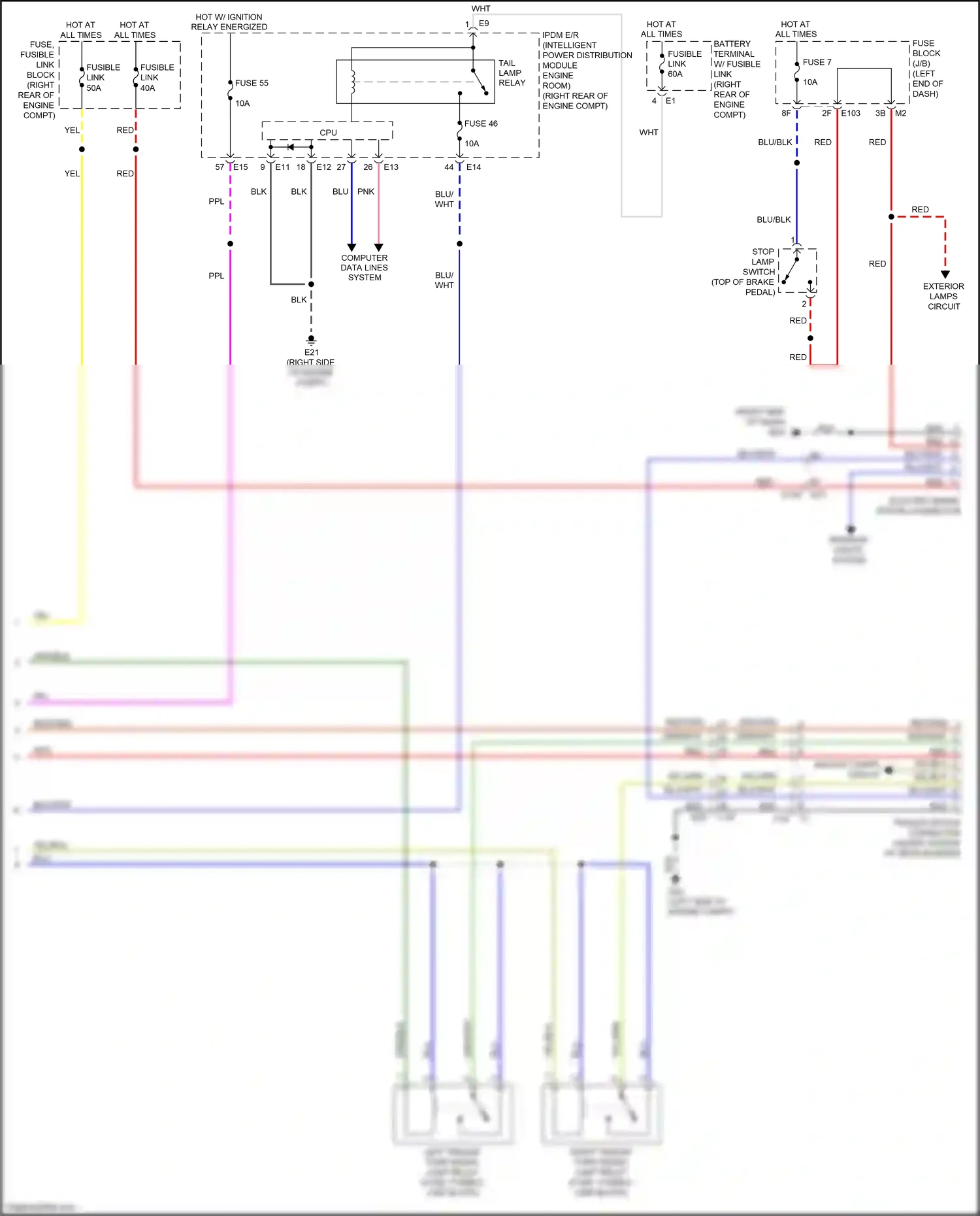 Wiring diagram computer data lines system for Nissan Armada II (2016-2020) (29 of 58)