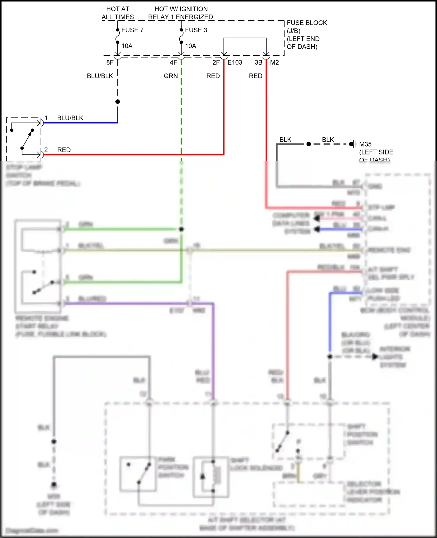 Wiring diagram computer data lines system for Nissan Armada II (2016-2020) (48 of 58)