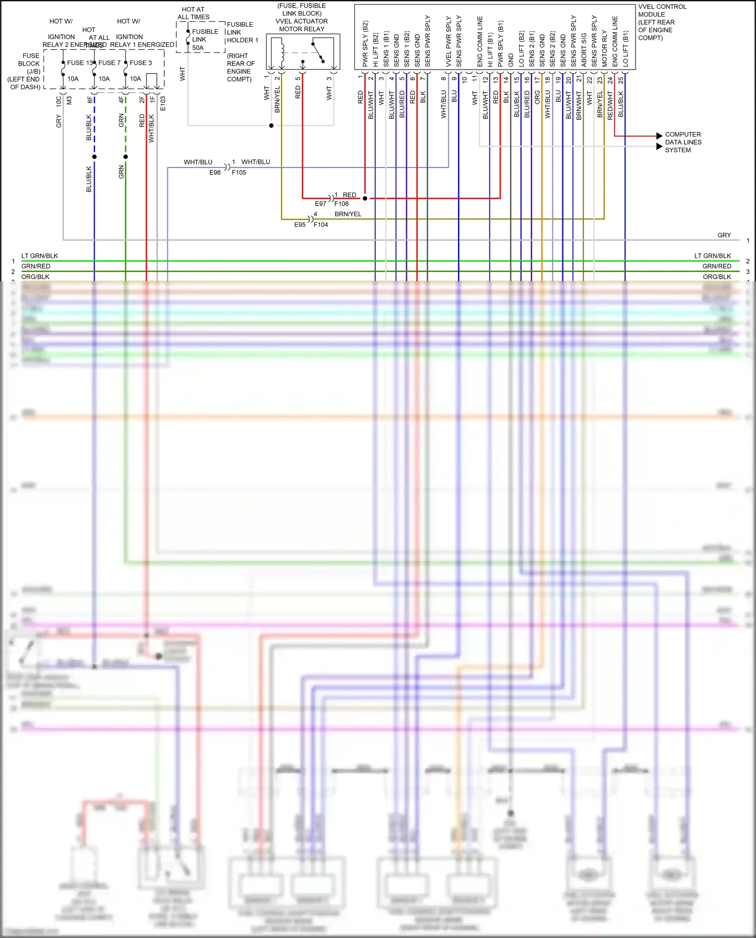 Wiring diagram computer data lines system for Nissan Armada II (2016-2020) (57 of 58)