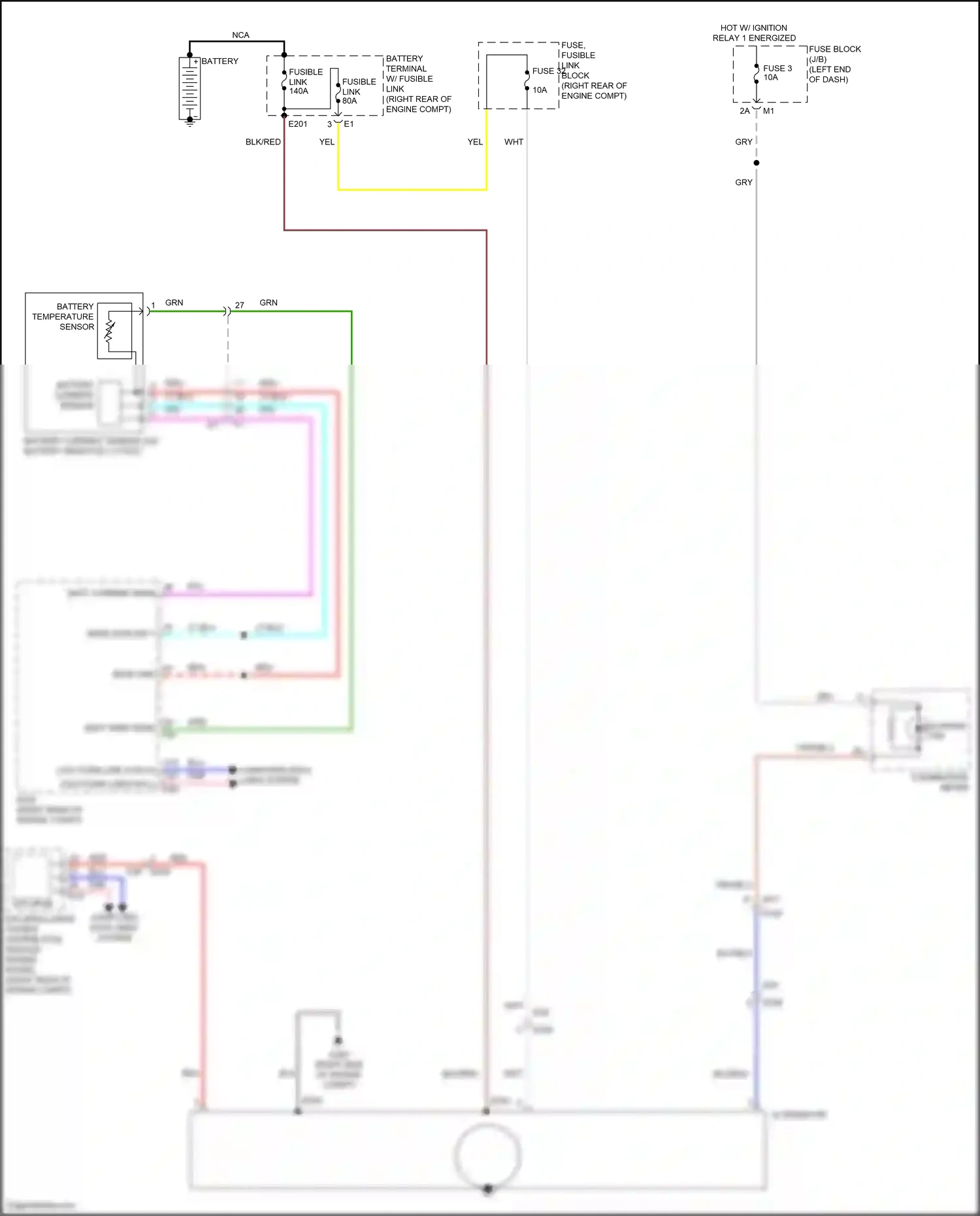 Wiring diagram fuse 3 for Nissan Armada II (2016-2020) (1 of 22)