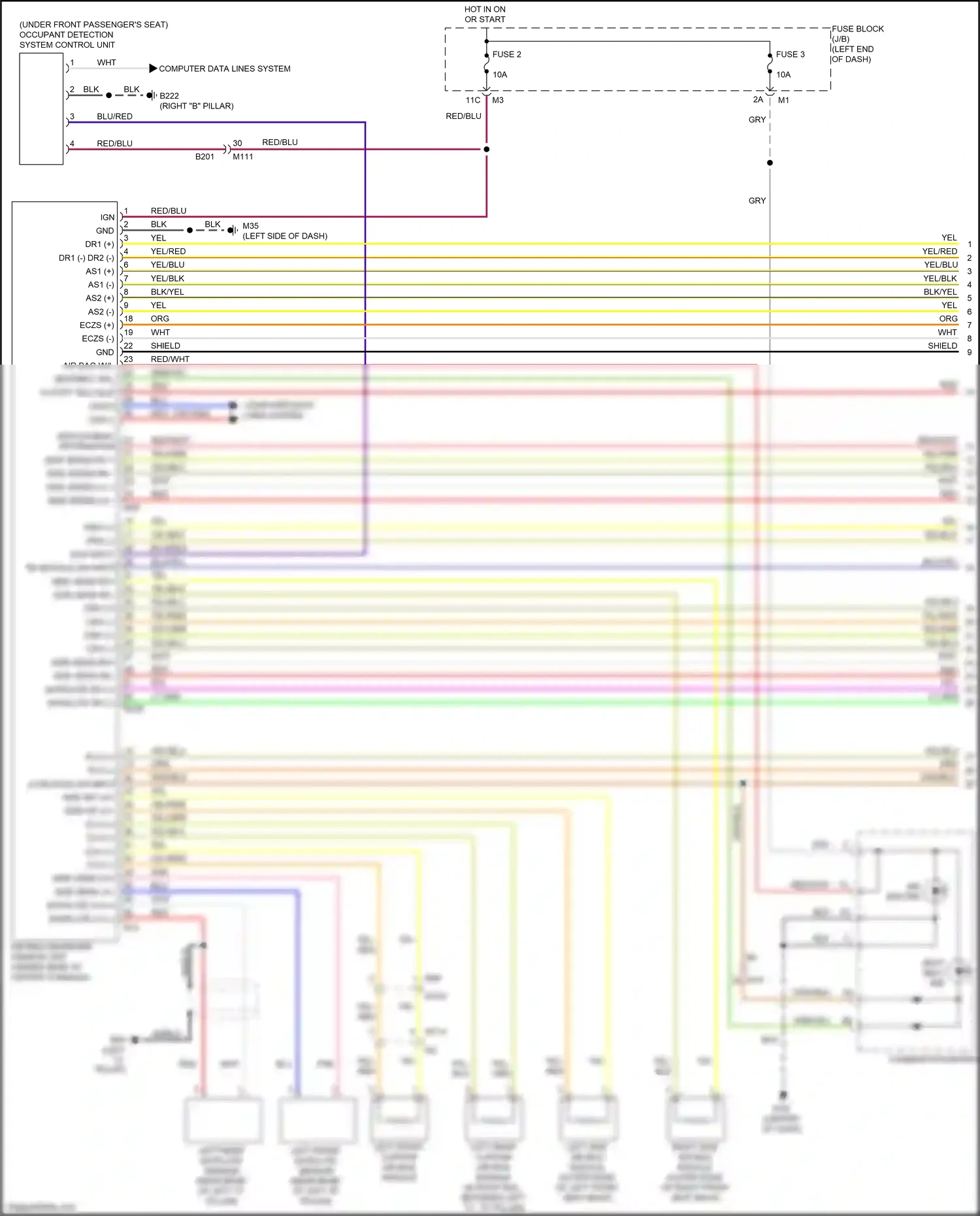 Wiring diagram ods input for Nissan Armada II (2016-2020) (1 of 1)
