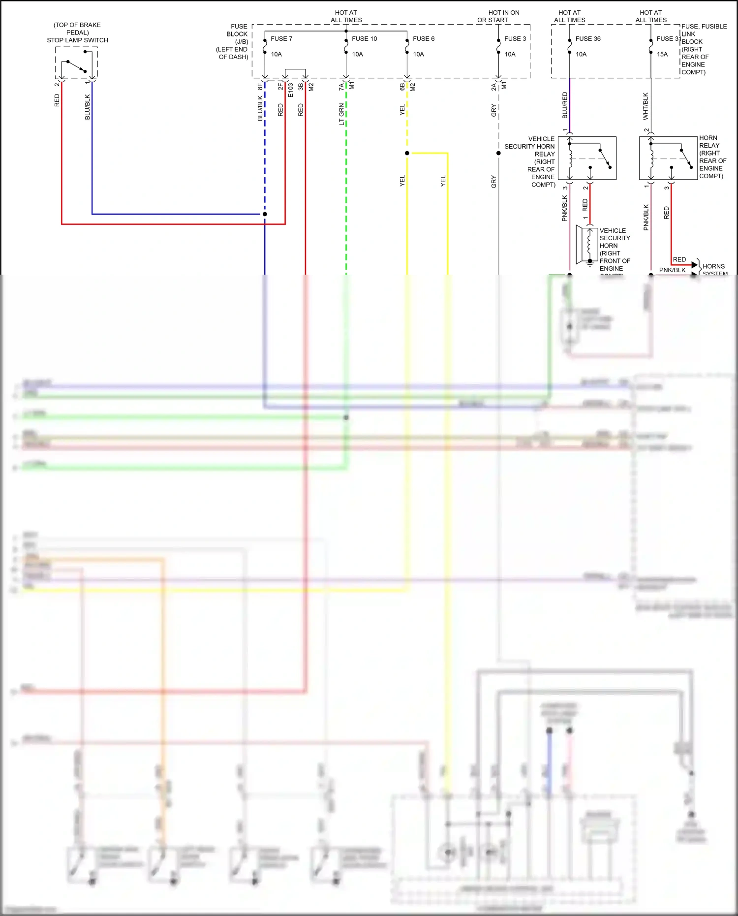 Wiring diagram shift n/p for Nissan Armada II (2016-2020) (2 of 4)
