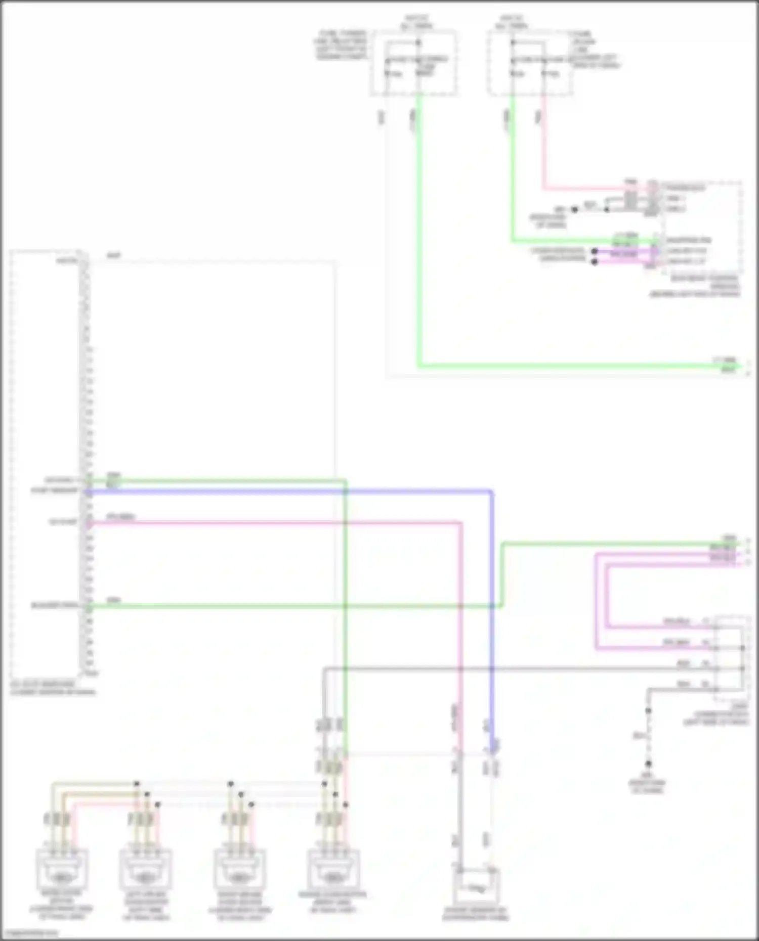 Bluebird Sylphy Nissan III facelift (2018-2024): Automatic a/c circuit (1 of 3)