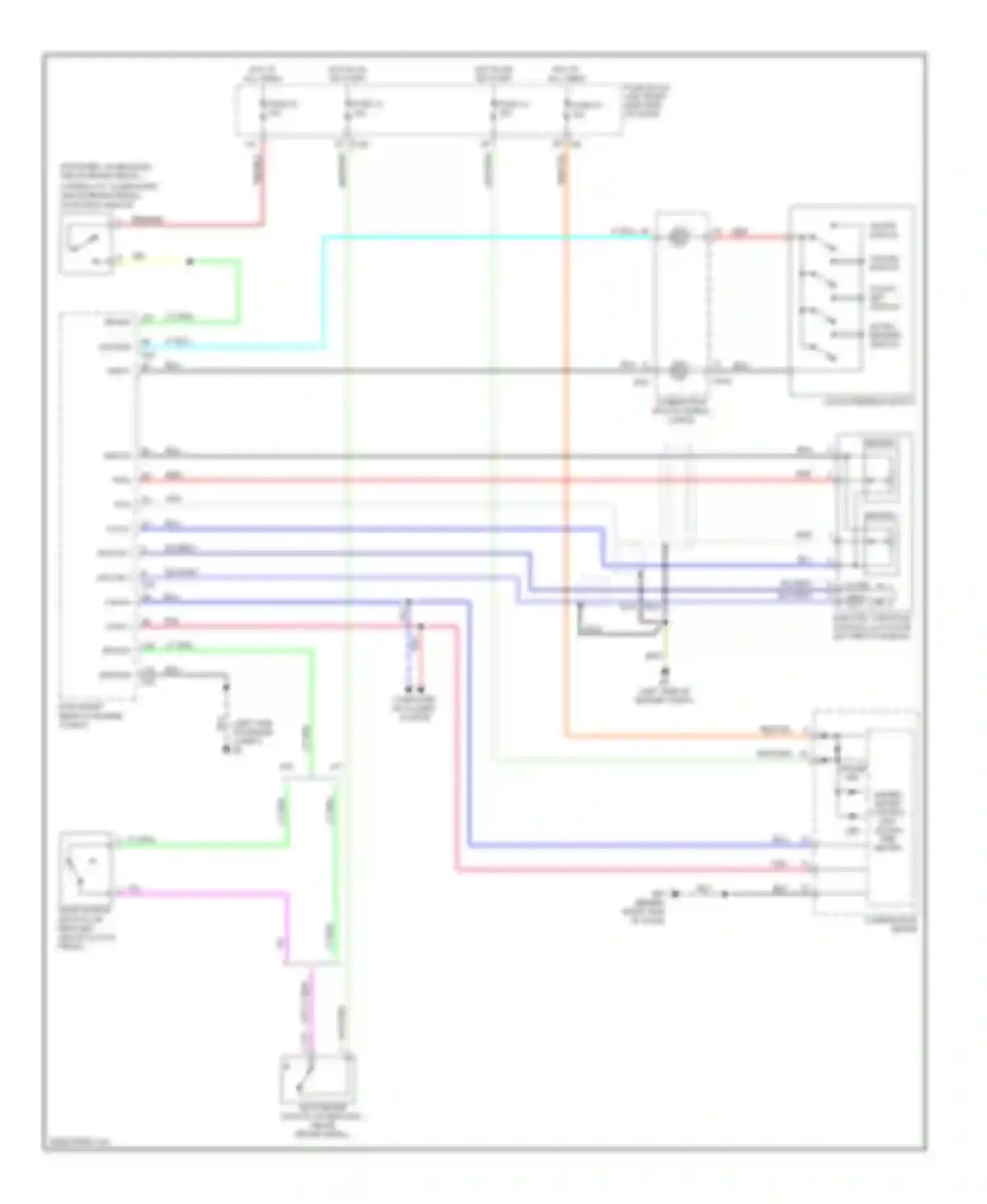 Frontier Nissan D22 (1998-2007): Cruise control circuit