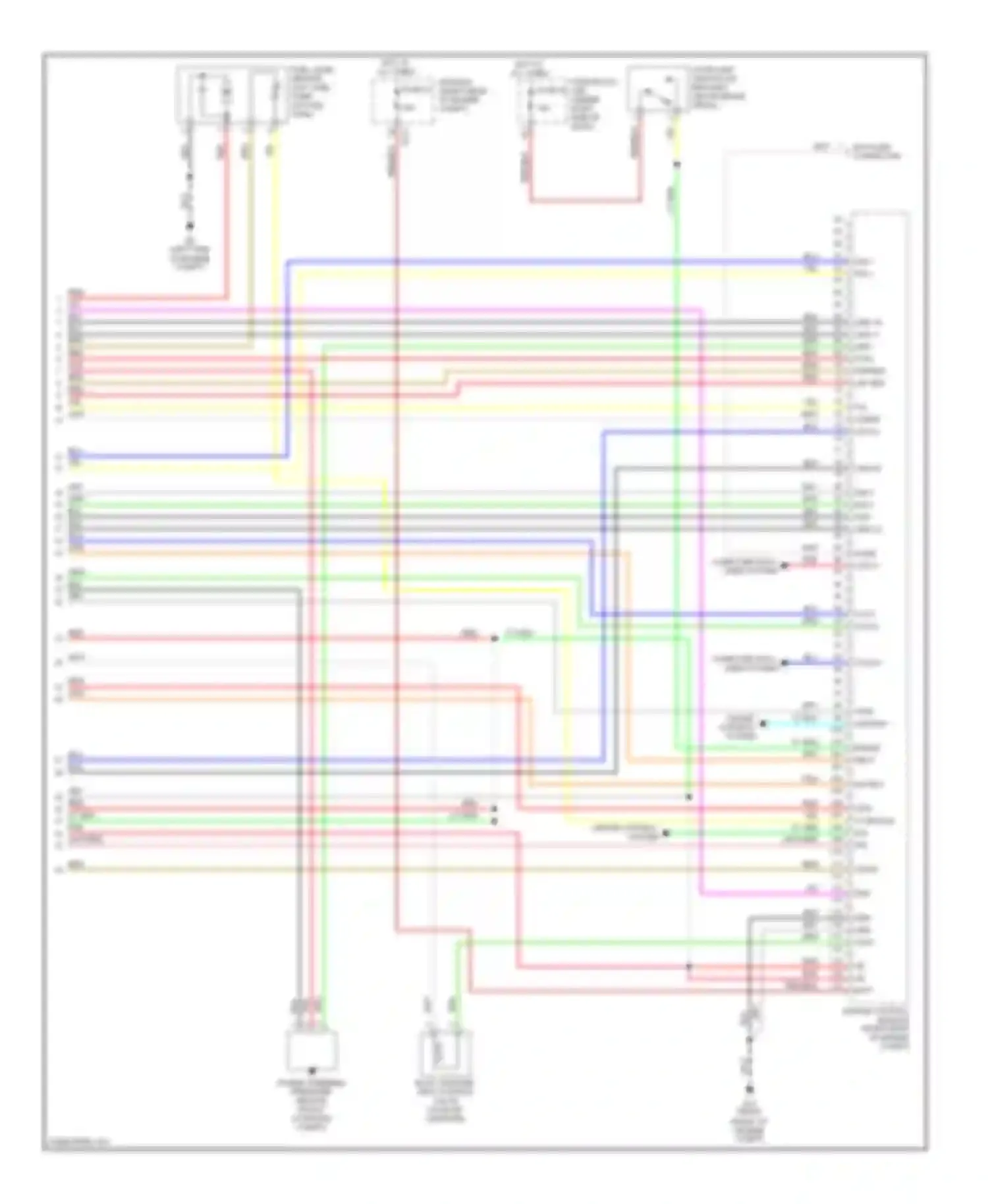 Frontier Nissan D22 (1998-2007): Wiring diagram engine performance 2.4l (4 of 4)