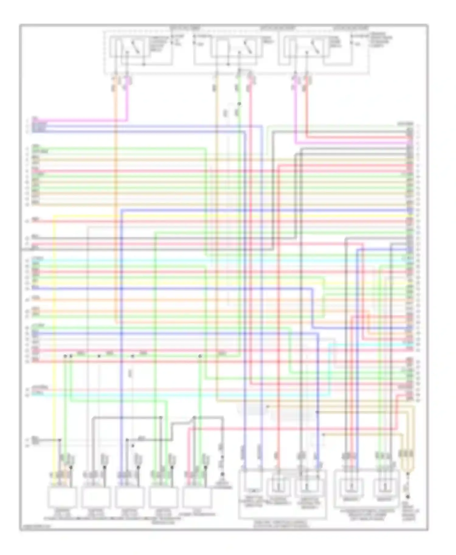 Frontier Nissan D22 (1998-2007): Wiring diagram engine performance 4.0l (2 of 4)