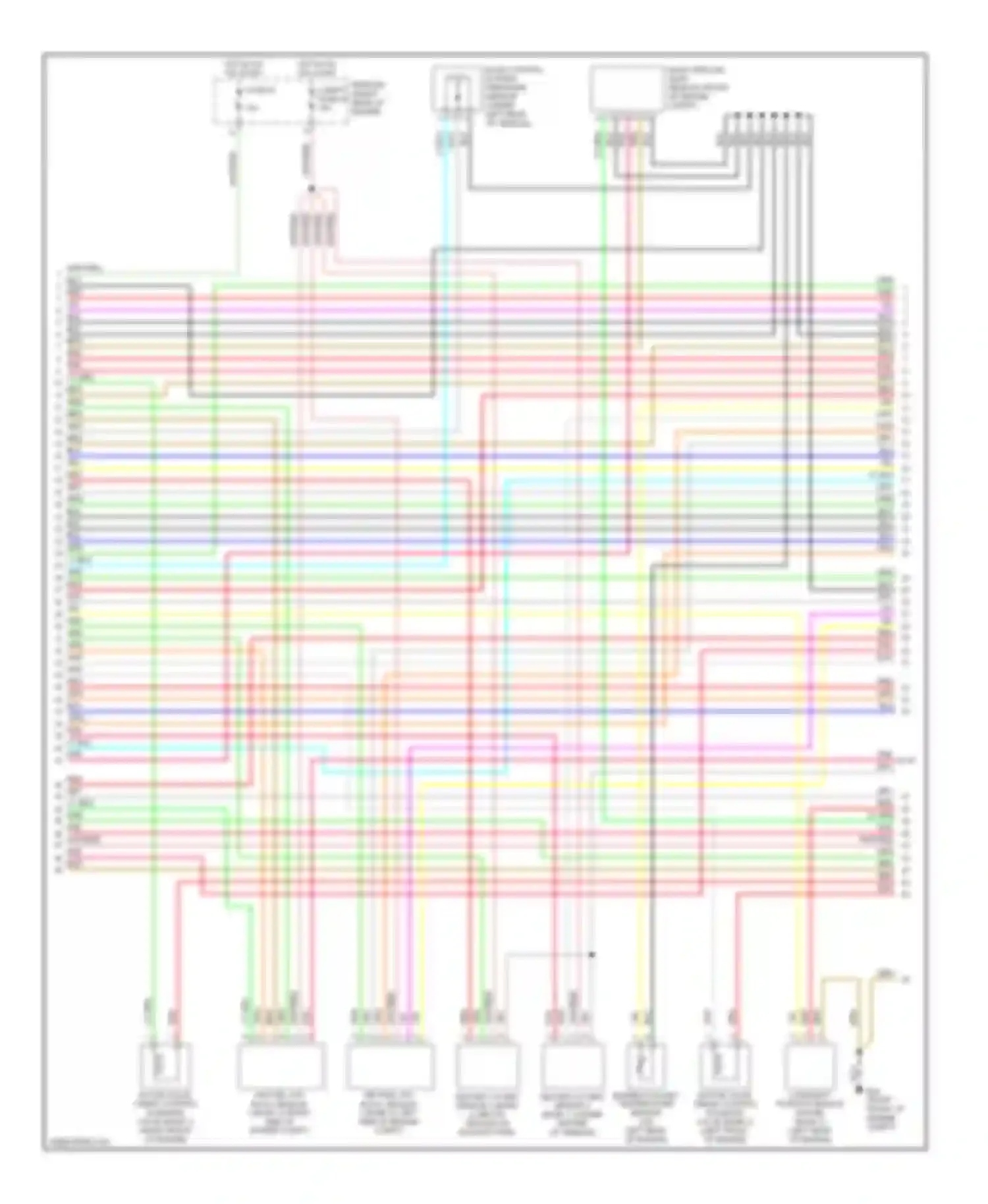 Frontier Nissan D22 (1998-2007): Wiring diagram engine performance 4.0l (3 of 4)