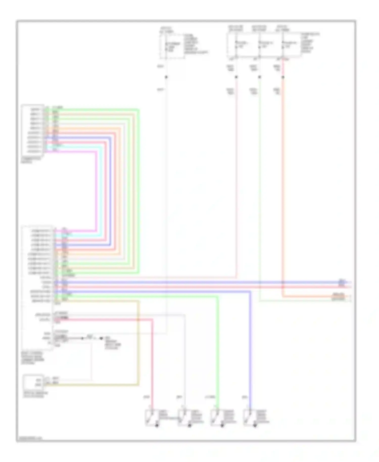 Frontier Nissan D22 (1998-2007): Headlights circuit, without drl (1 of 2)