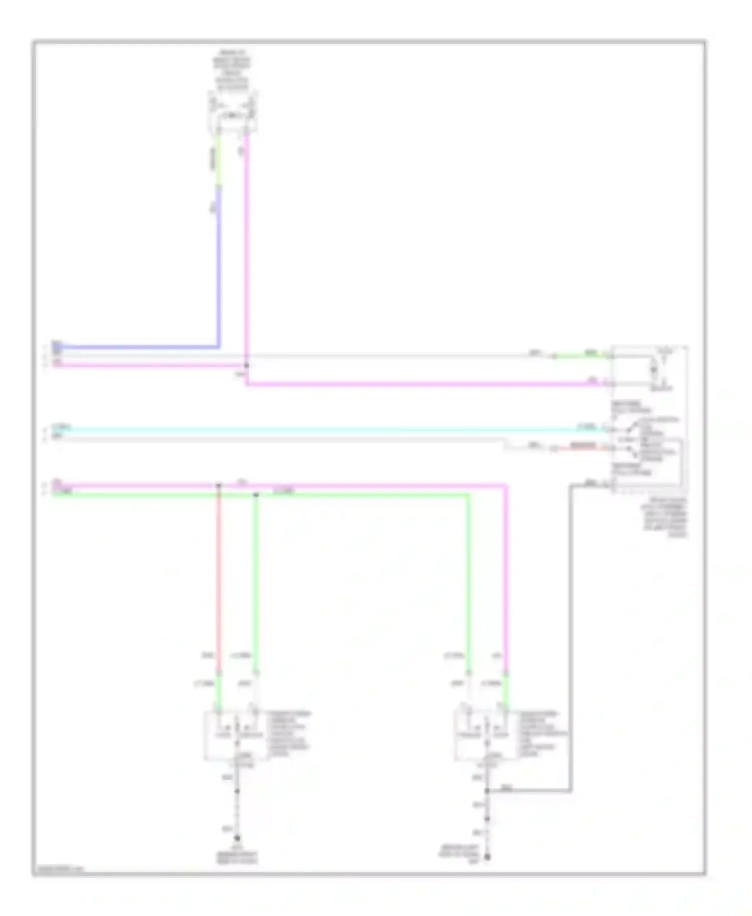Frontier Nissan D22 (1998-2007): Door lock circuit, king cab (2 of 2)