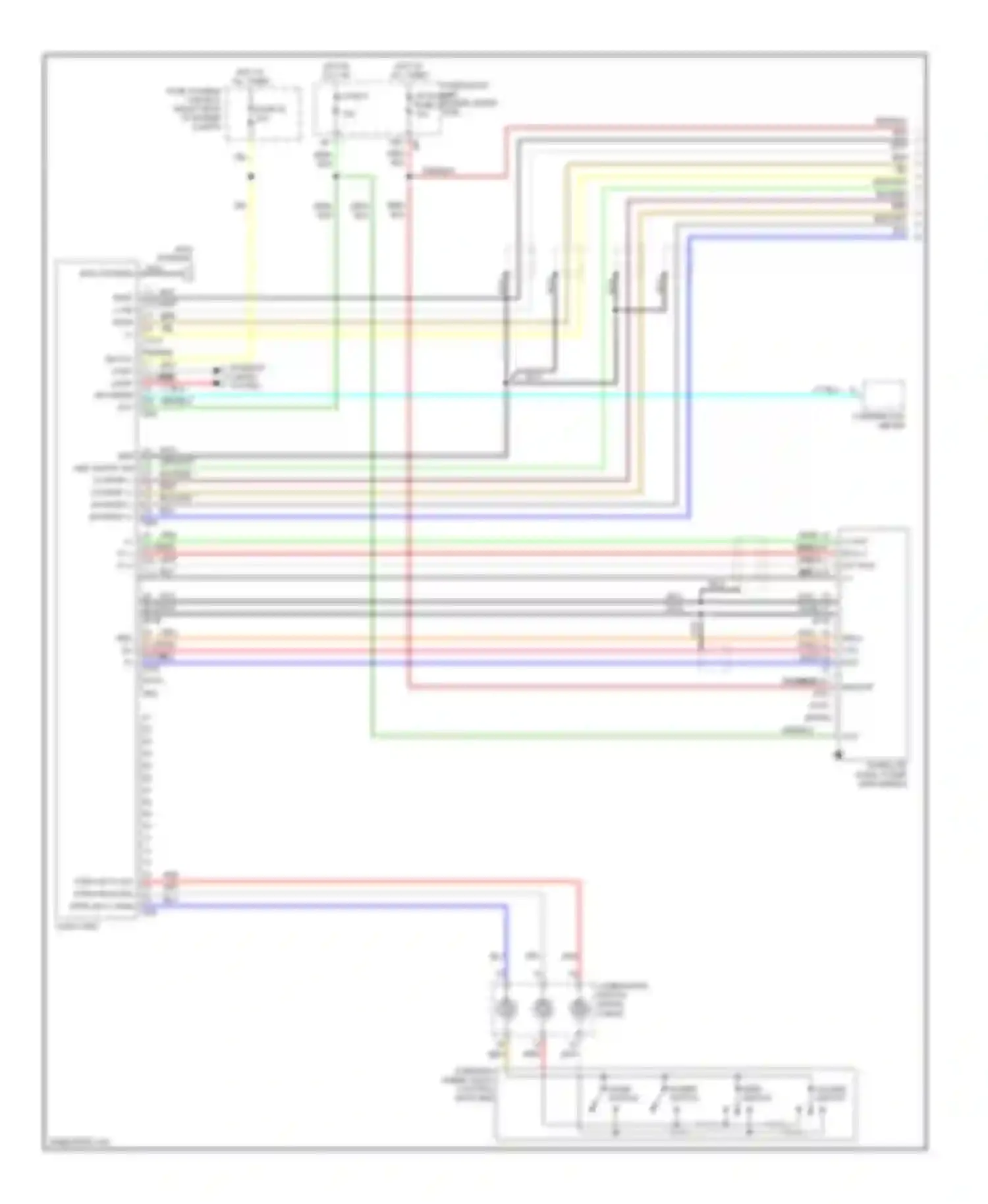 Frontier Nissan D22 (1998-2007): Premium sound radio circuit, crew cab (1 of 2)