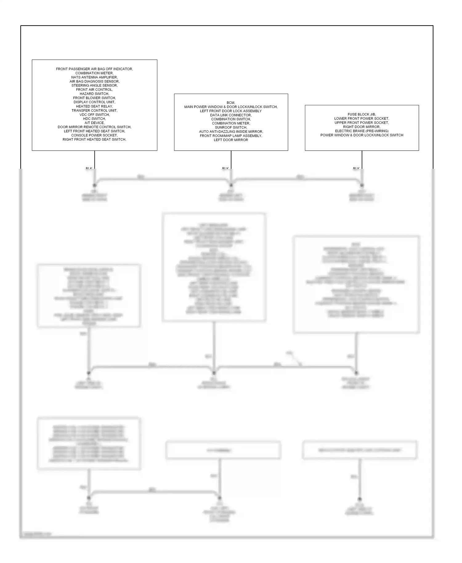 Wiring diagram 4.0l for Nissan Frontier D22 (1998-2007) (1 of 1)
