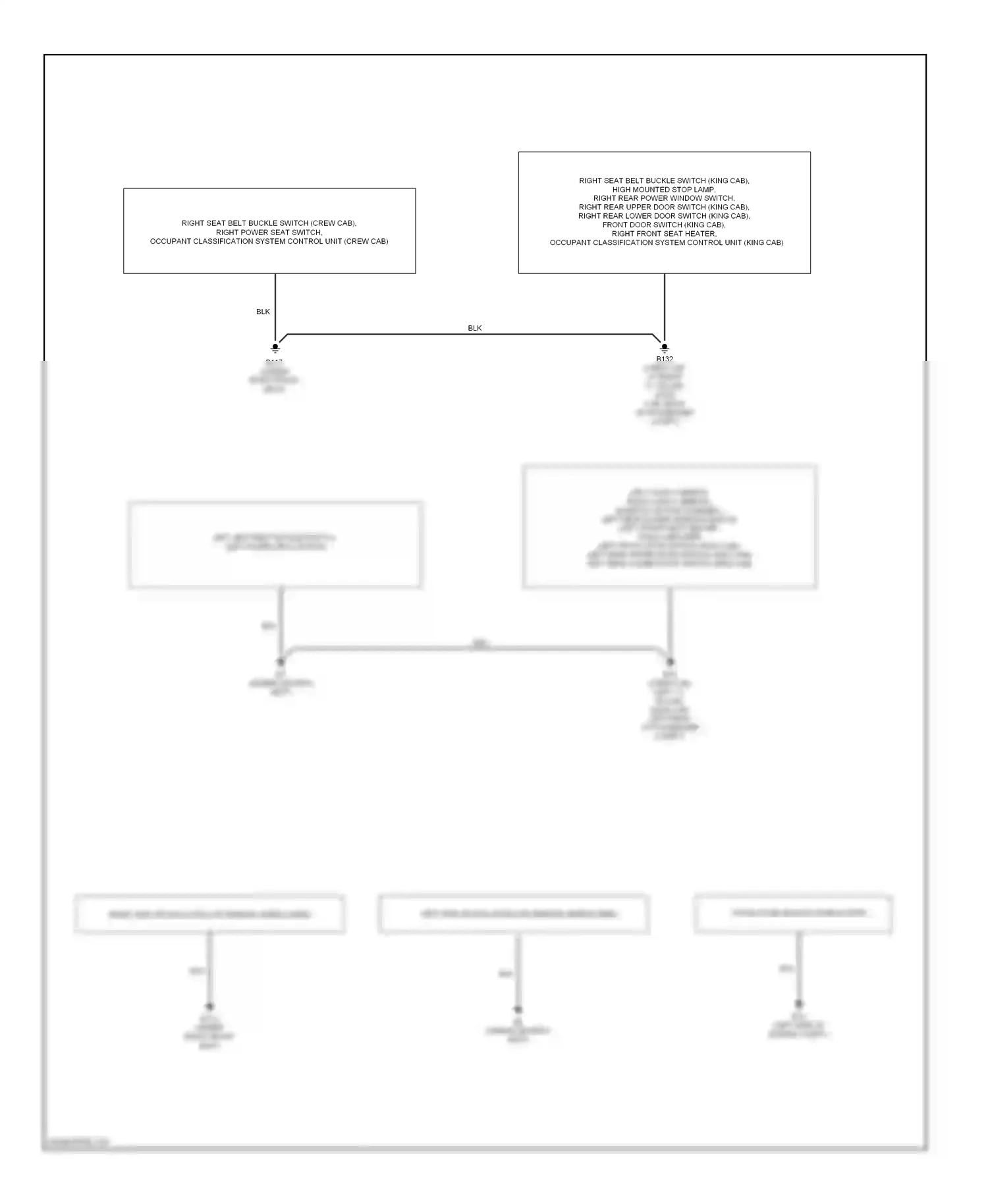 Wiring diagram blk for Nissan Frontier D22 (1998-2007) (25 of 72)