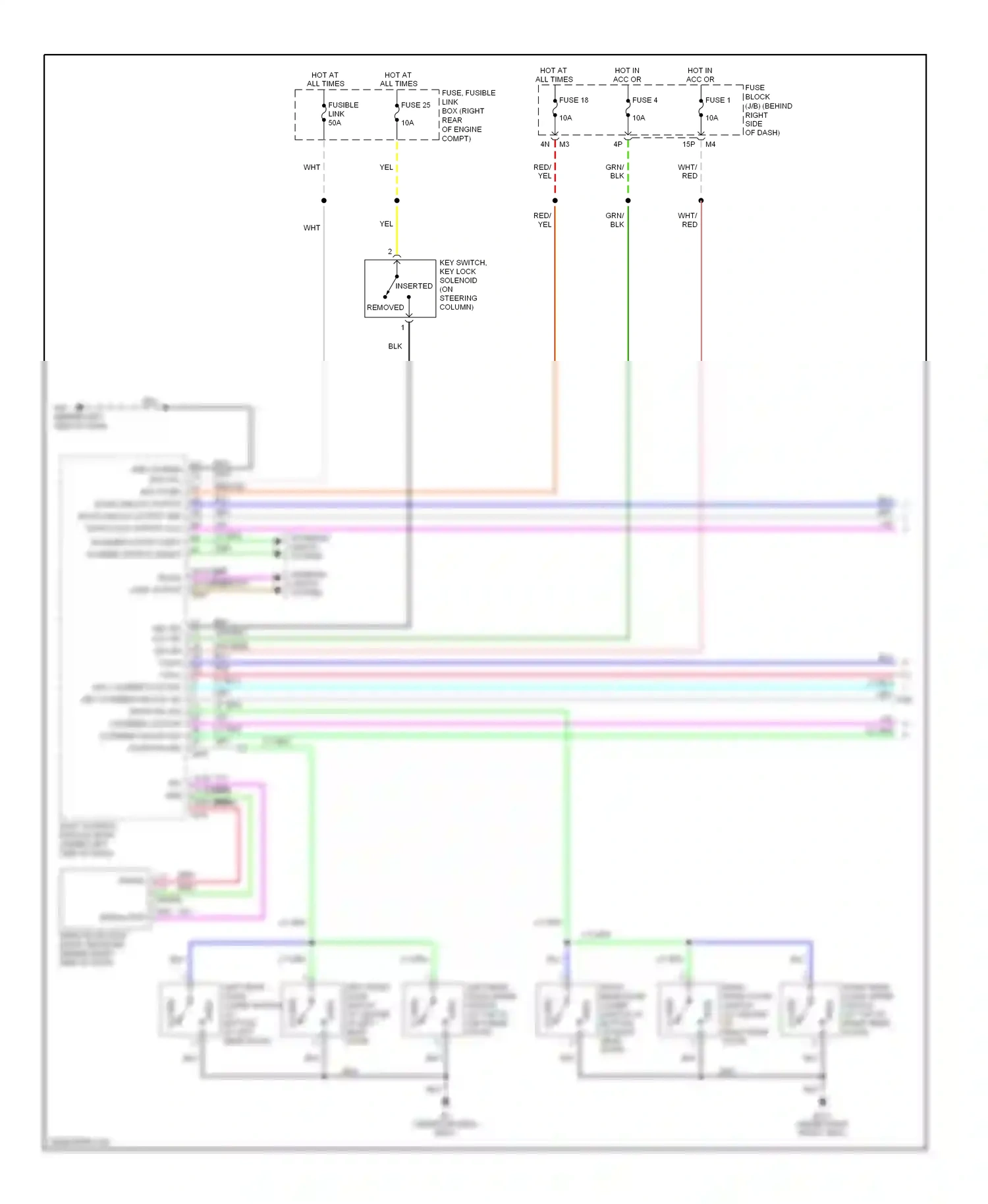 Wiring diagram grn for Nissan Frontier D22 (1998-2007) (50 of 66)