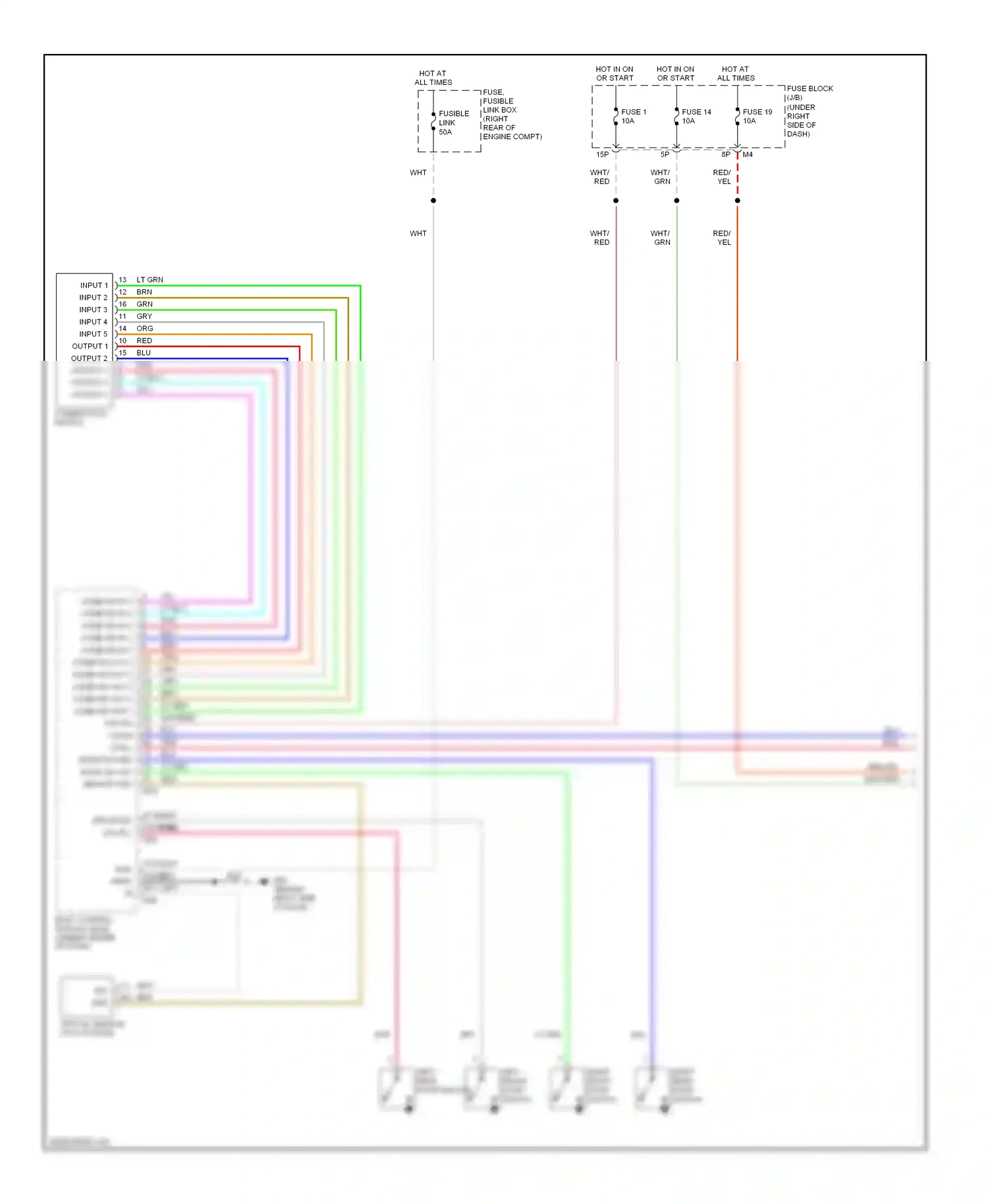 Wiring diagram gry for Nissan Frontier D22 (1998-2007) (25 of 57)