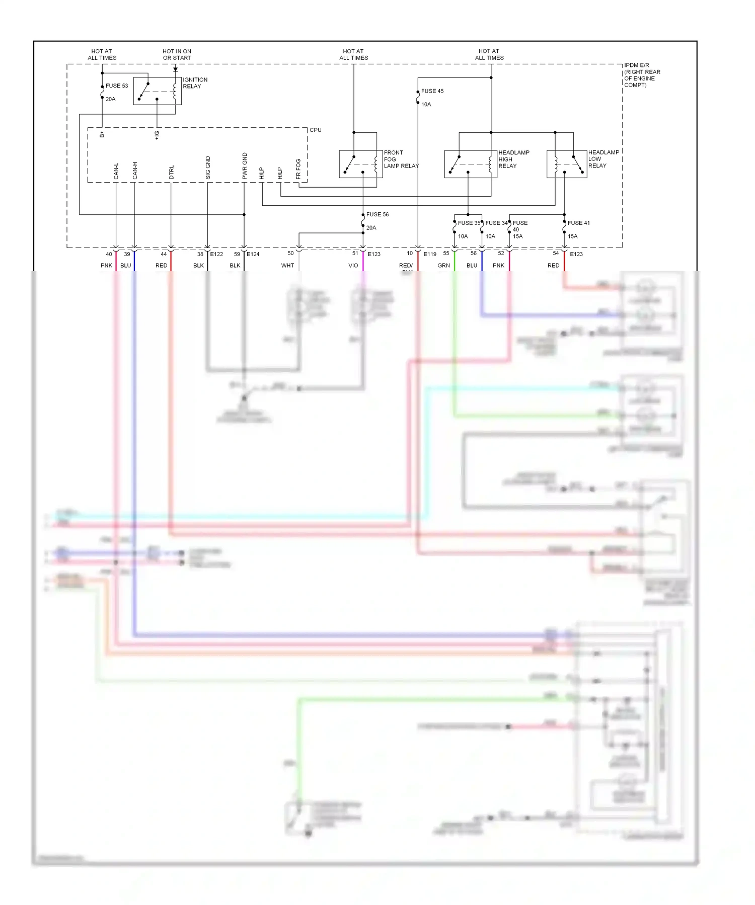 Wiring diagram gry for Nissan Frontier D22 (1998-2007) (24 of 57)
