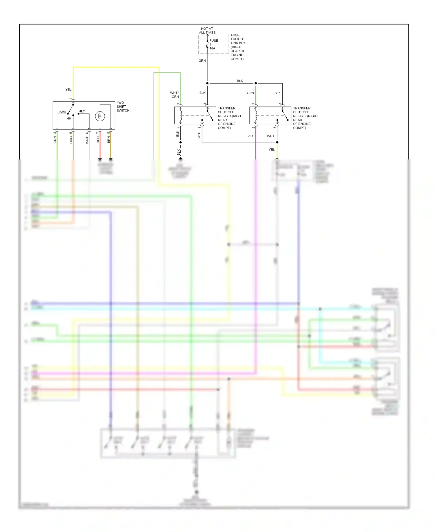 Wiring diagram org/ for Nissan Frontier D22 (1998-2007) (41 of 46)
