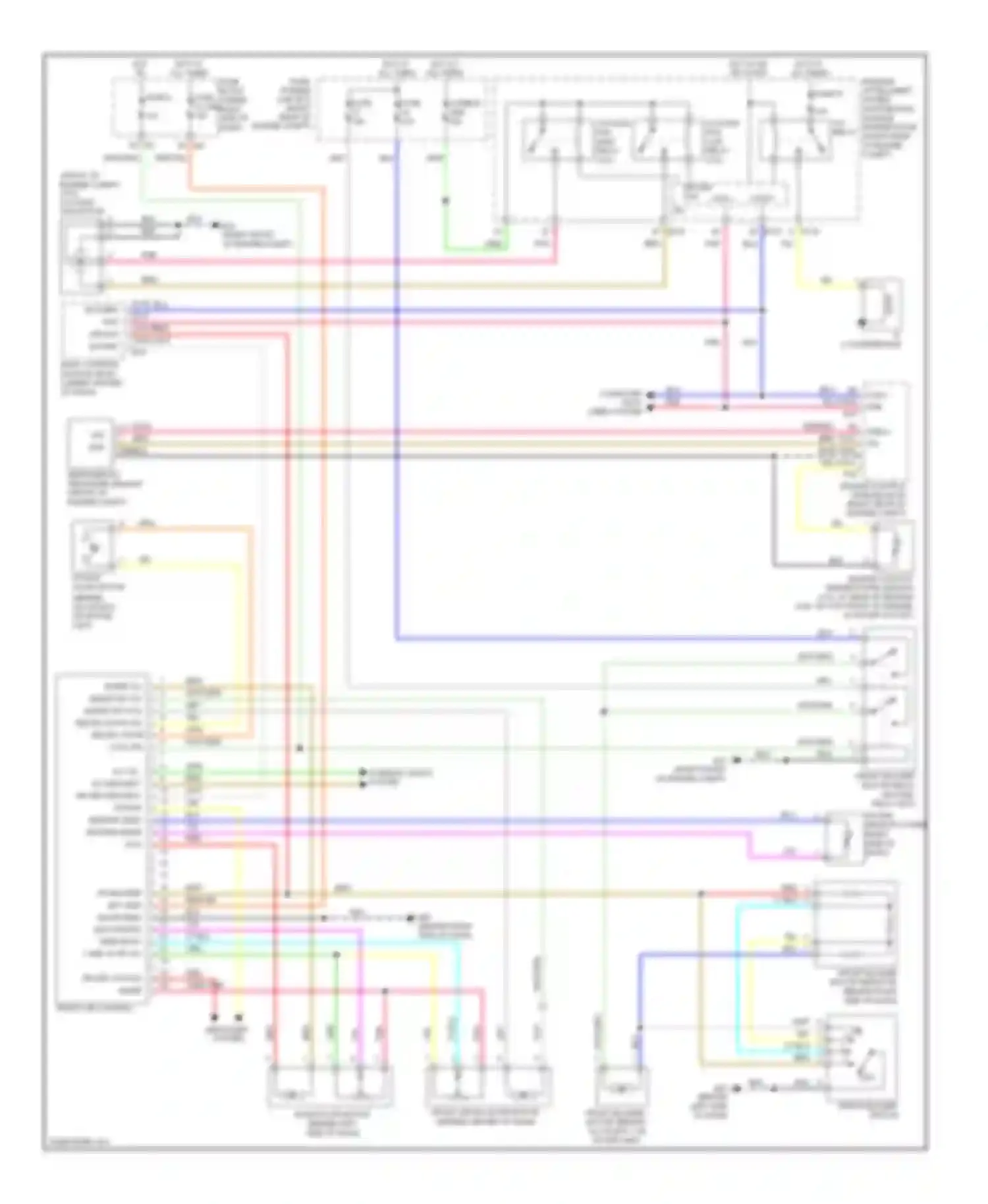 Frontier Nissan D40 (2004-2010): Manual a/c circuit