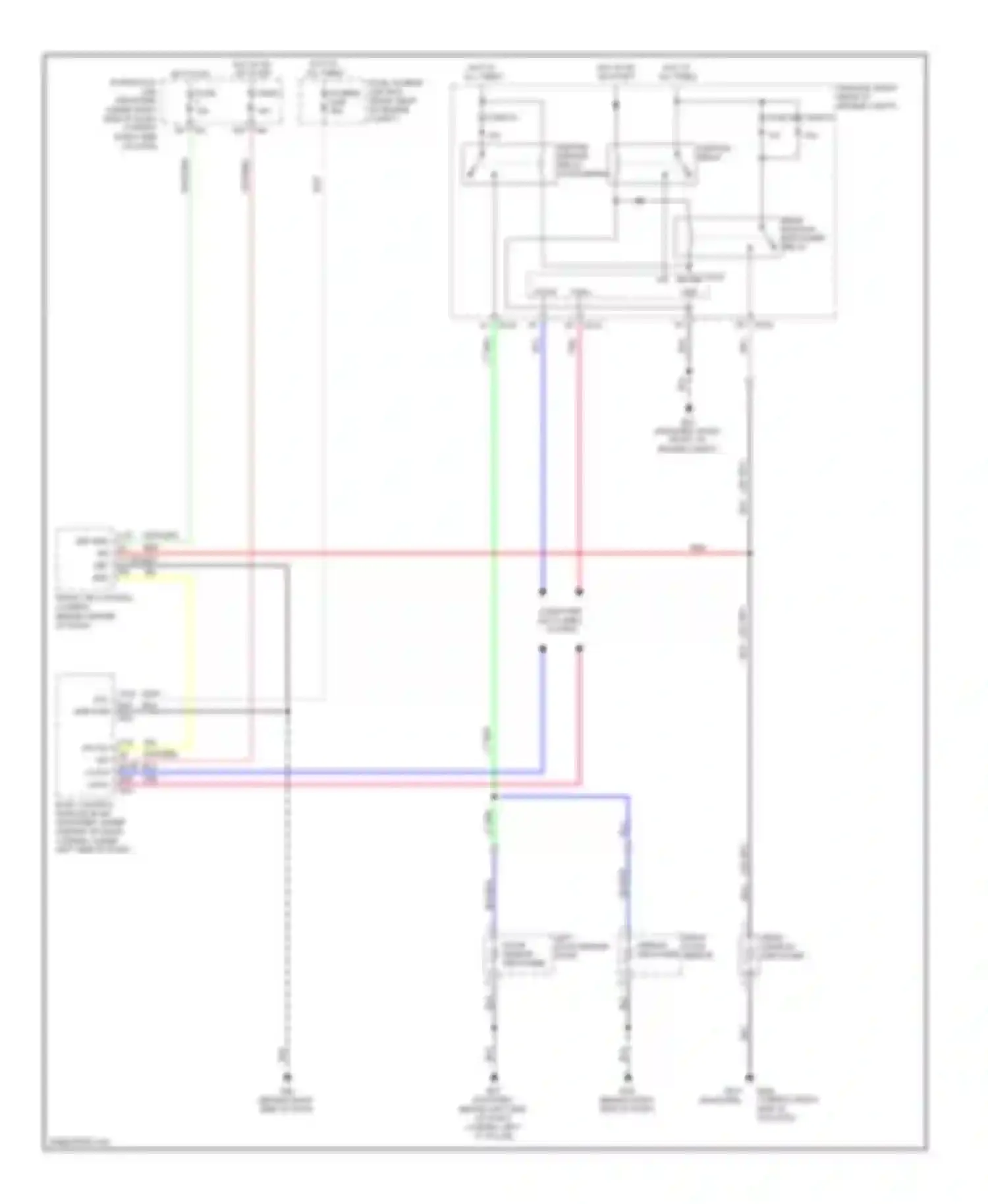 Frontier Nissan D40 (2004-2010): Defoggers circuit