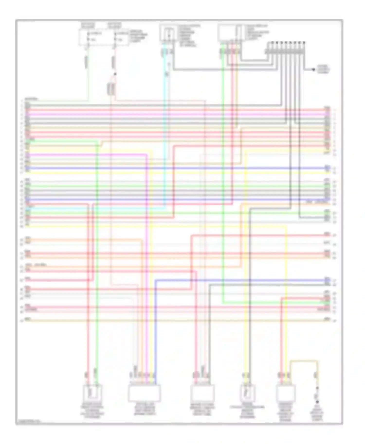 Frontier Nissan D40 (2004-2010): Wiring diagram engine performance 2.5l (3 of 4)