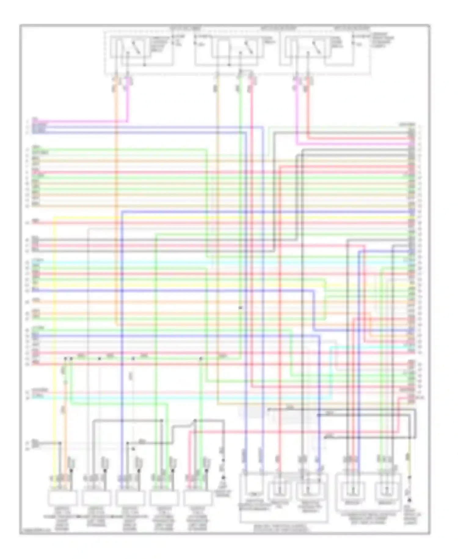 Frontier Nissan D40 (2004-2010): Wiring diagram engine performance 4.0l (2 of 4)