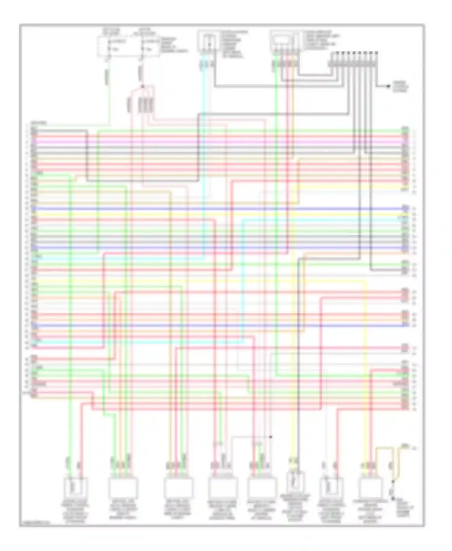 Frontier Nissan D40 (2004-2010): Wiring diagram engine performance 4.0l (3 of 4)