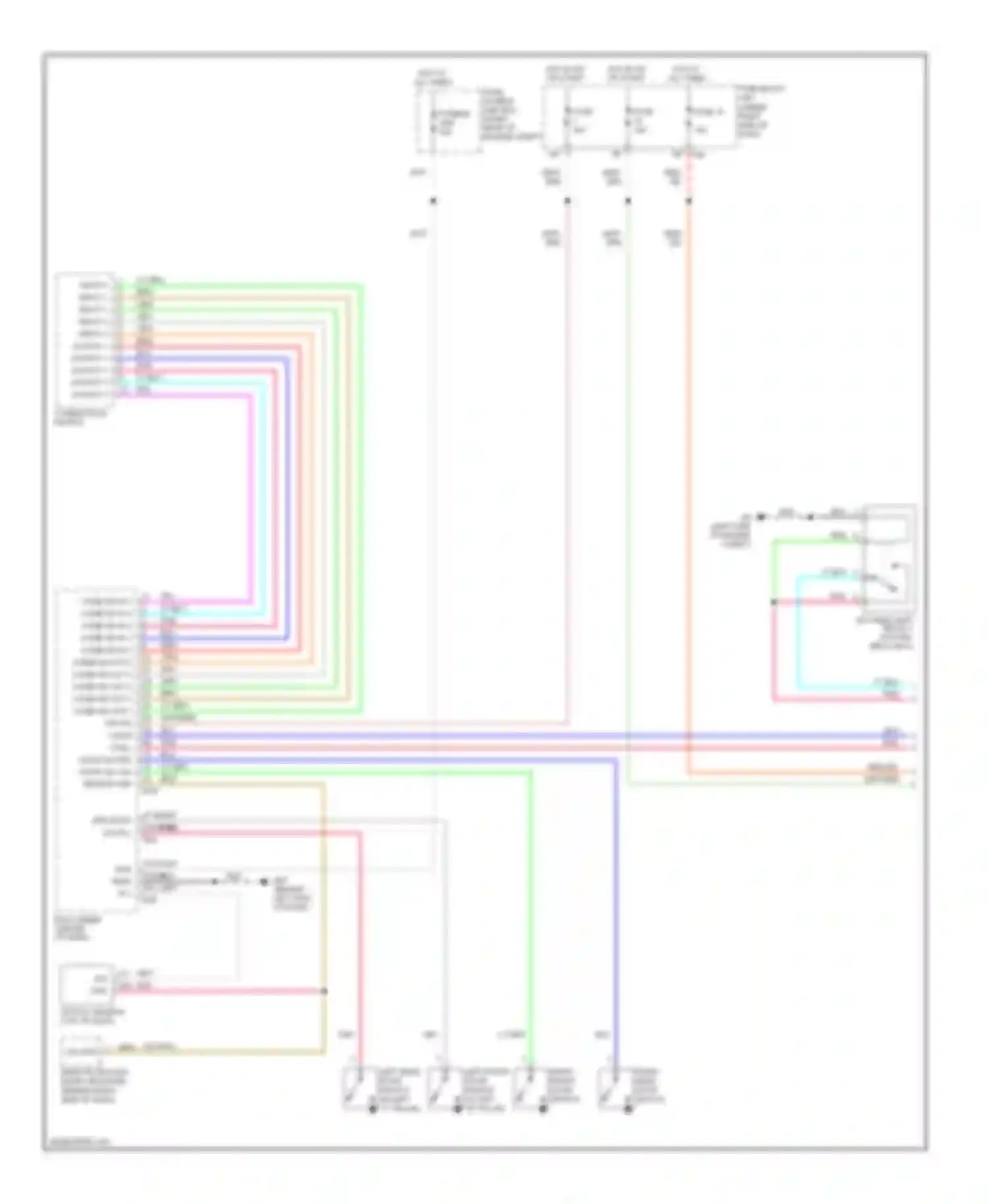 Frontier Nissan D40 (2004-2010): Headlights circuit, with drl (1 of 2)