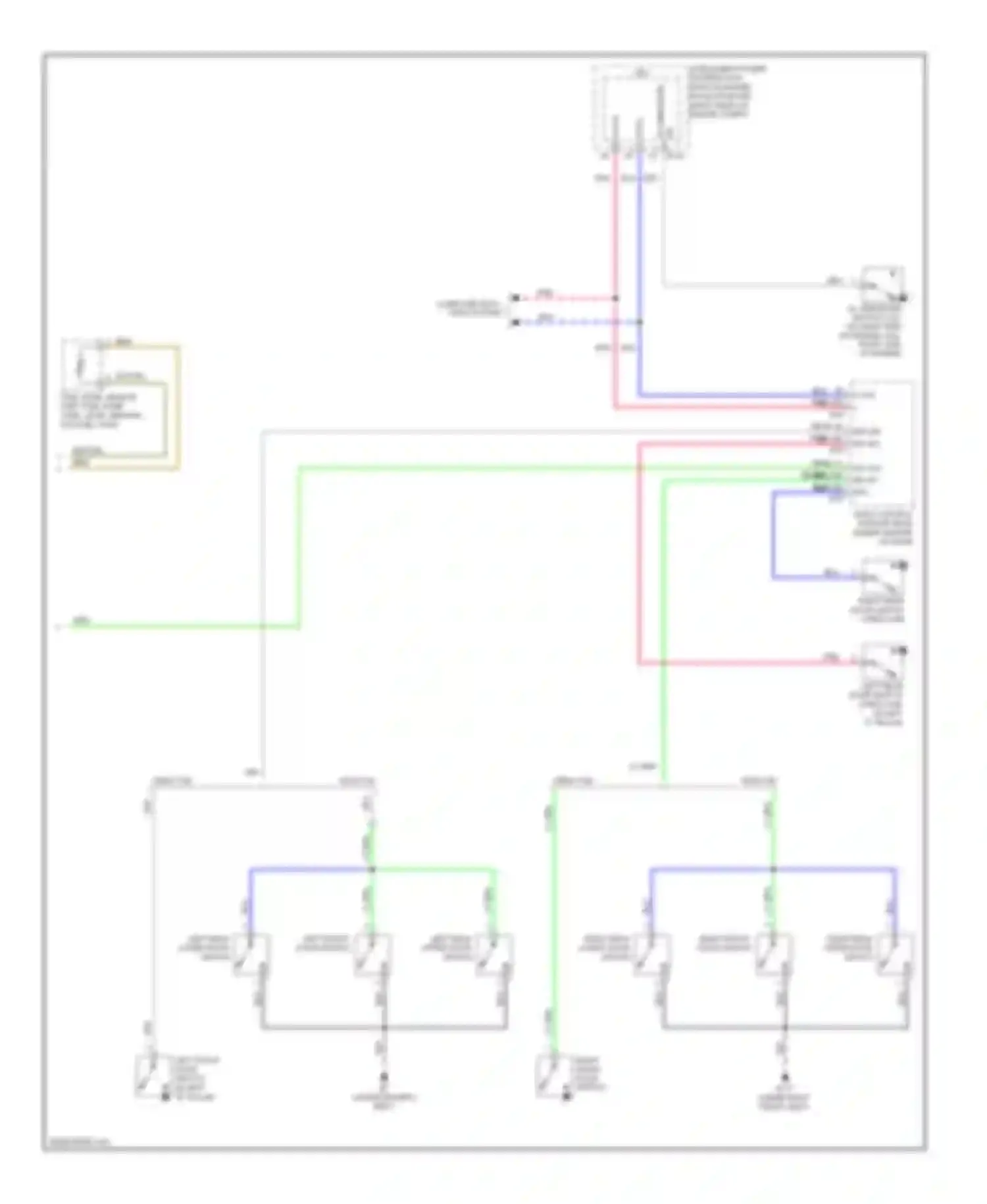 Frontier Nissan D40 (2004-2010): Instrument cluster circuit (2 of 2)